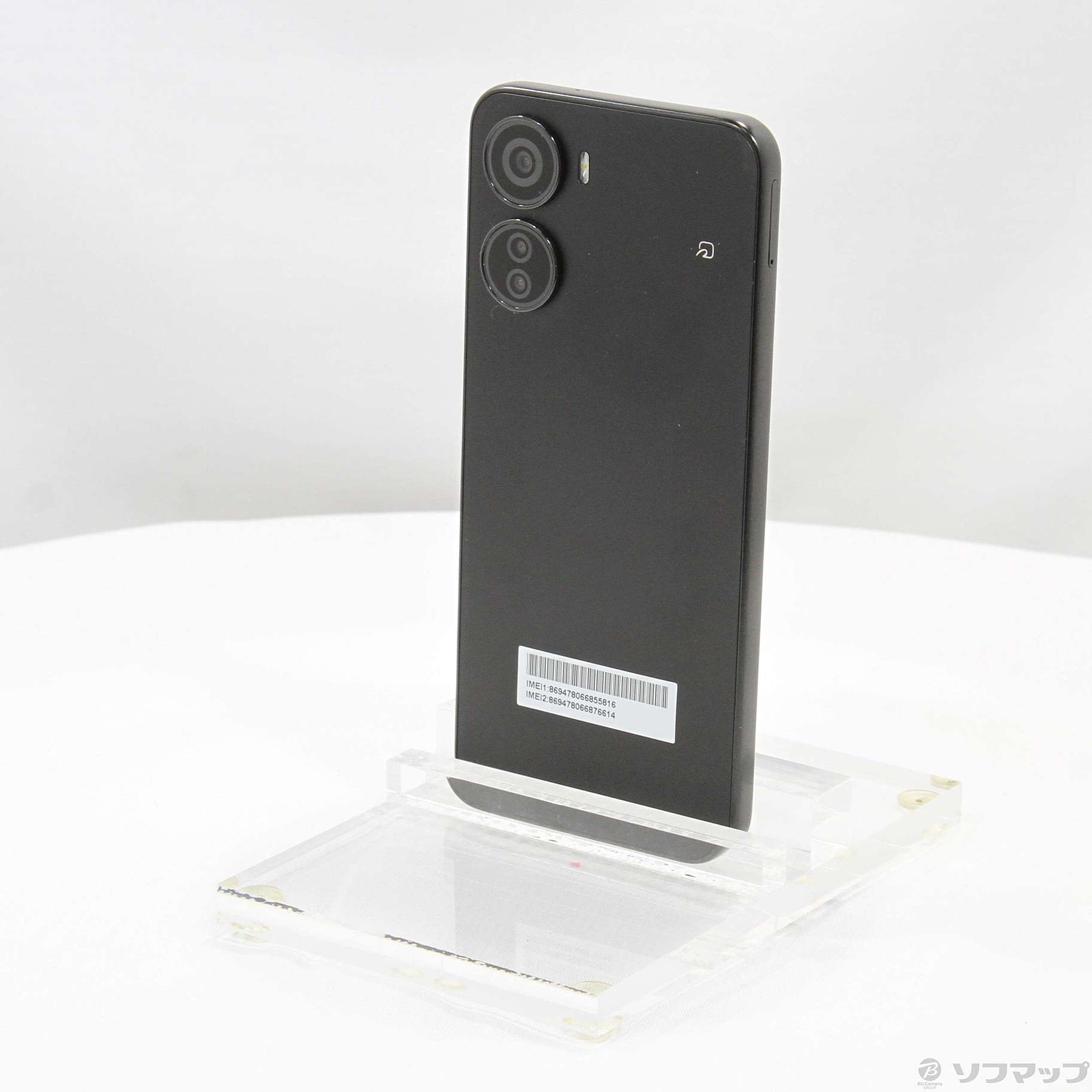 中古品〕 Libero 5G IV 128GB ブラック ZESCD3 Y!mobile SIM