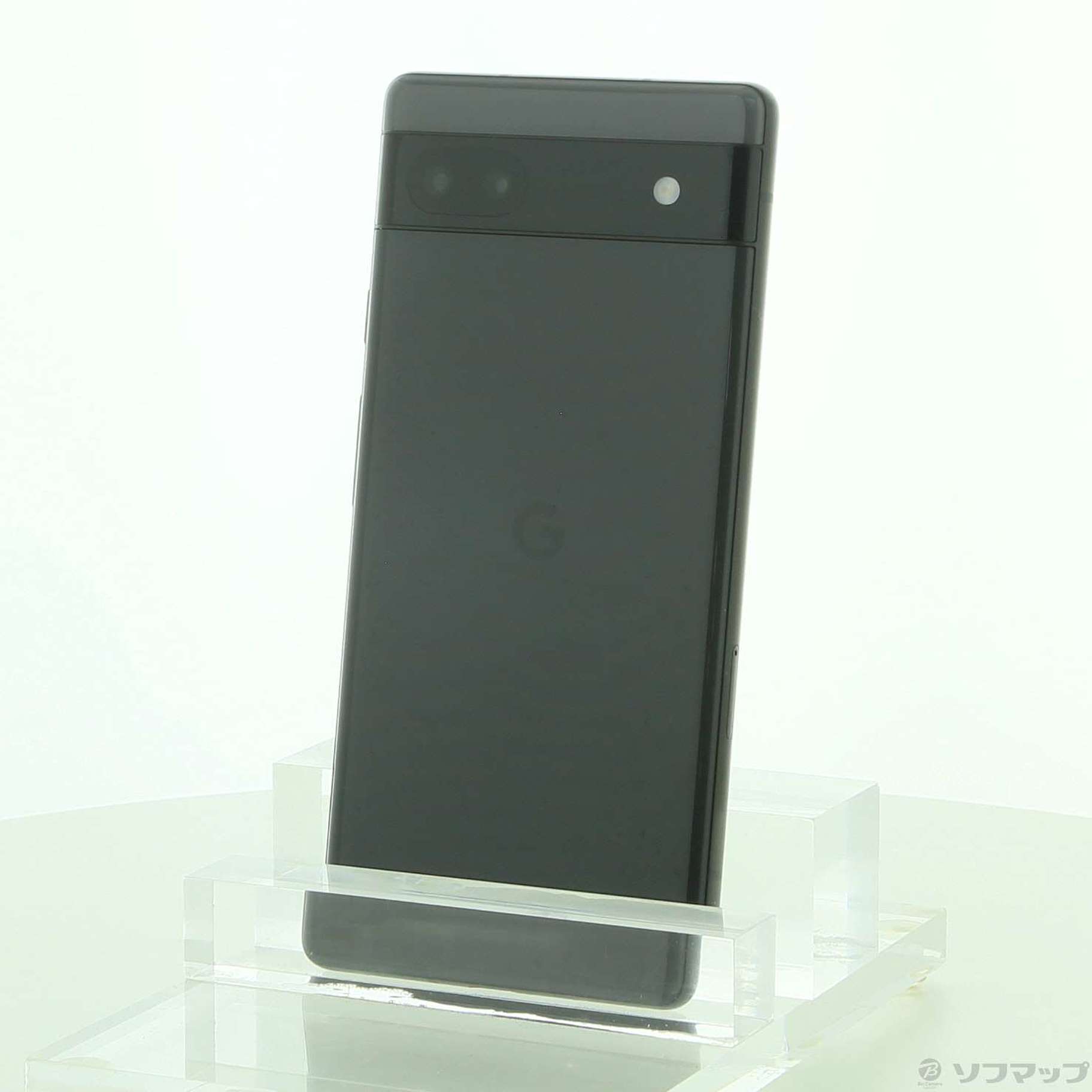 (中古)GOOGLE Google Pixel 6a 128GB チャコール GB17L au SIMフリー(344-ud)