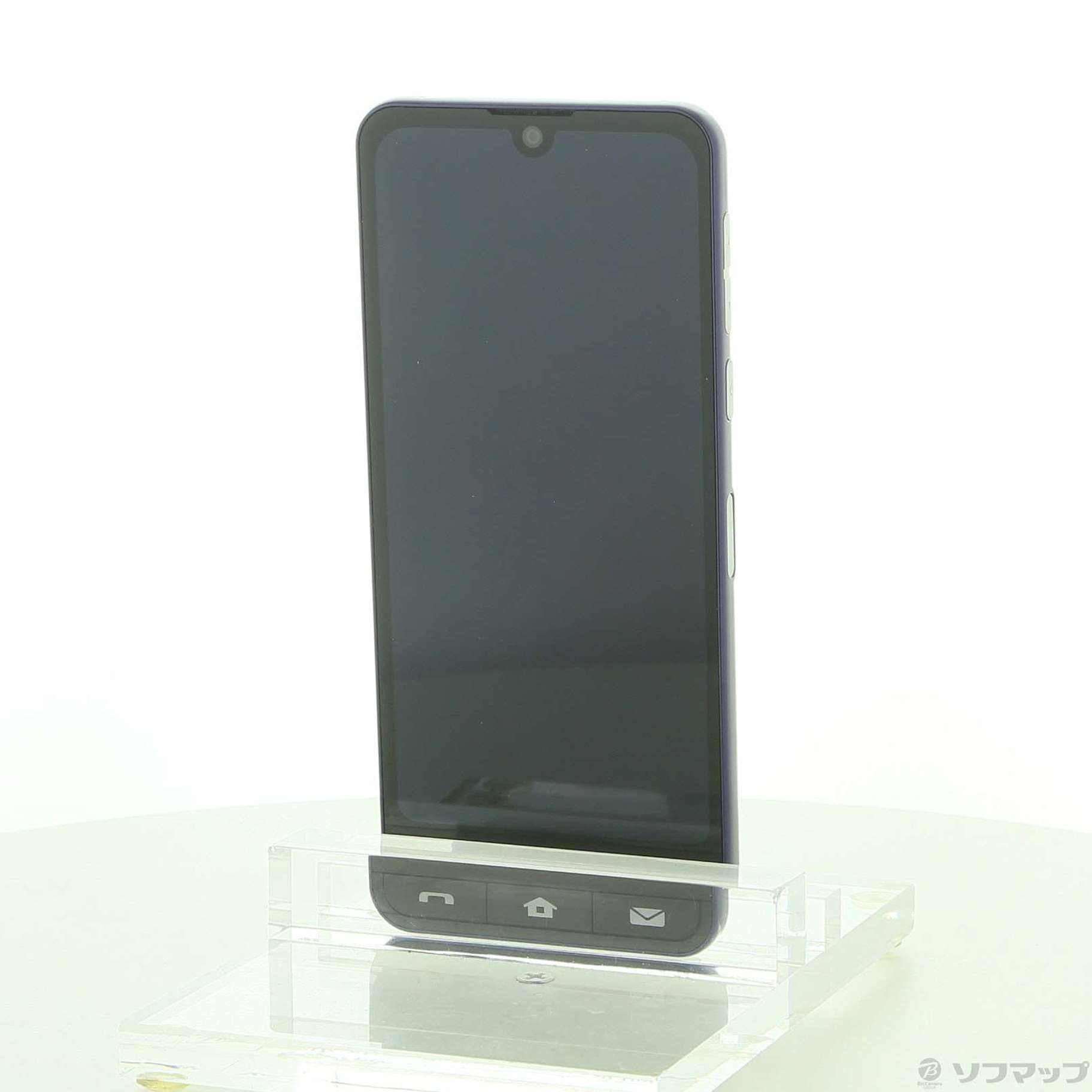 中古】BASIO active2 64GB ネイビー SHG12 au SIMフリー