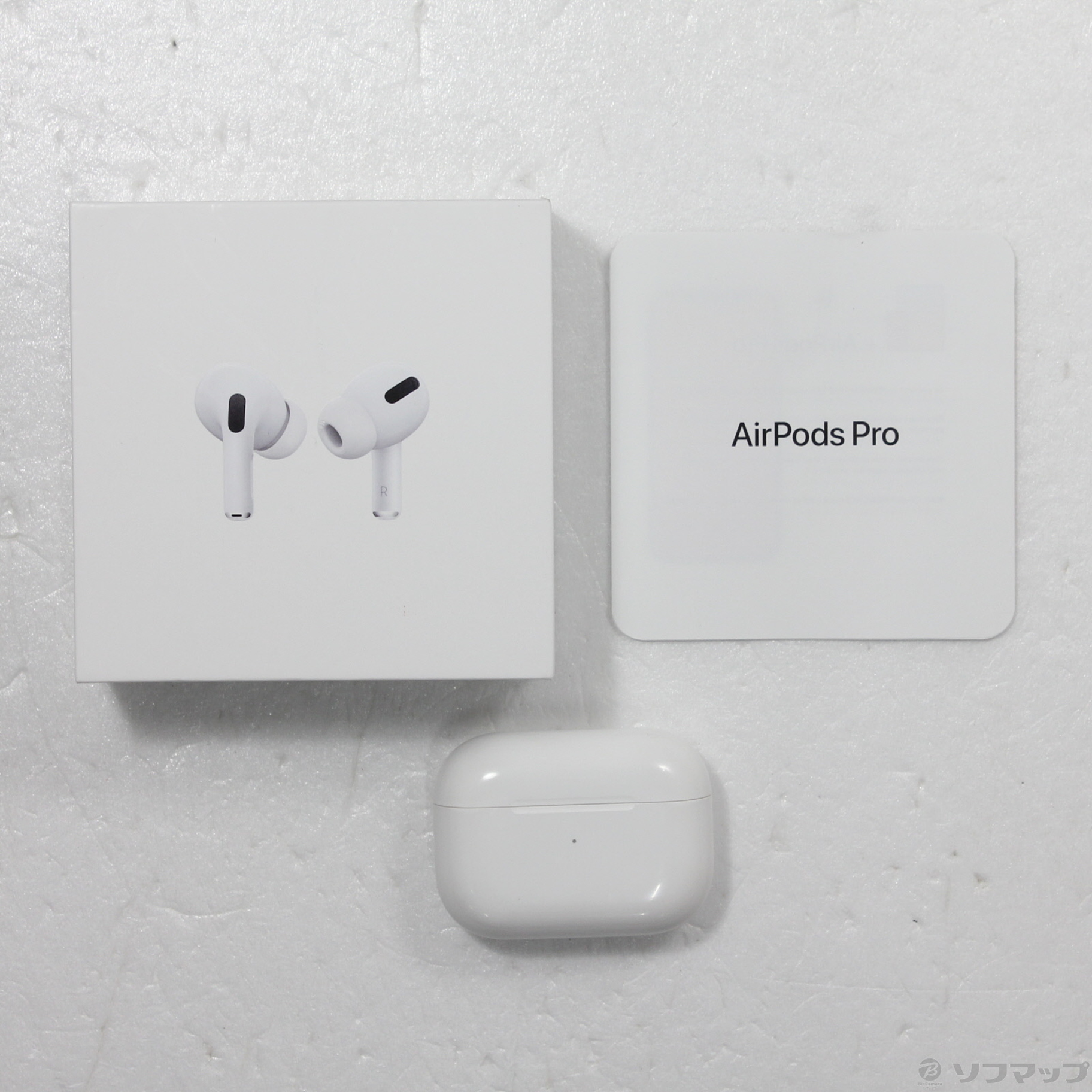 中古】AirPods Pro 第1世代 MWP22J／A ノイズあり [2133062739927