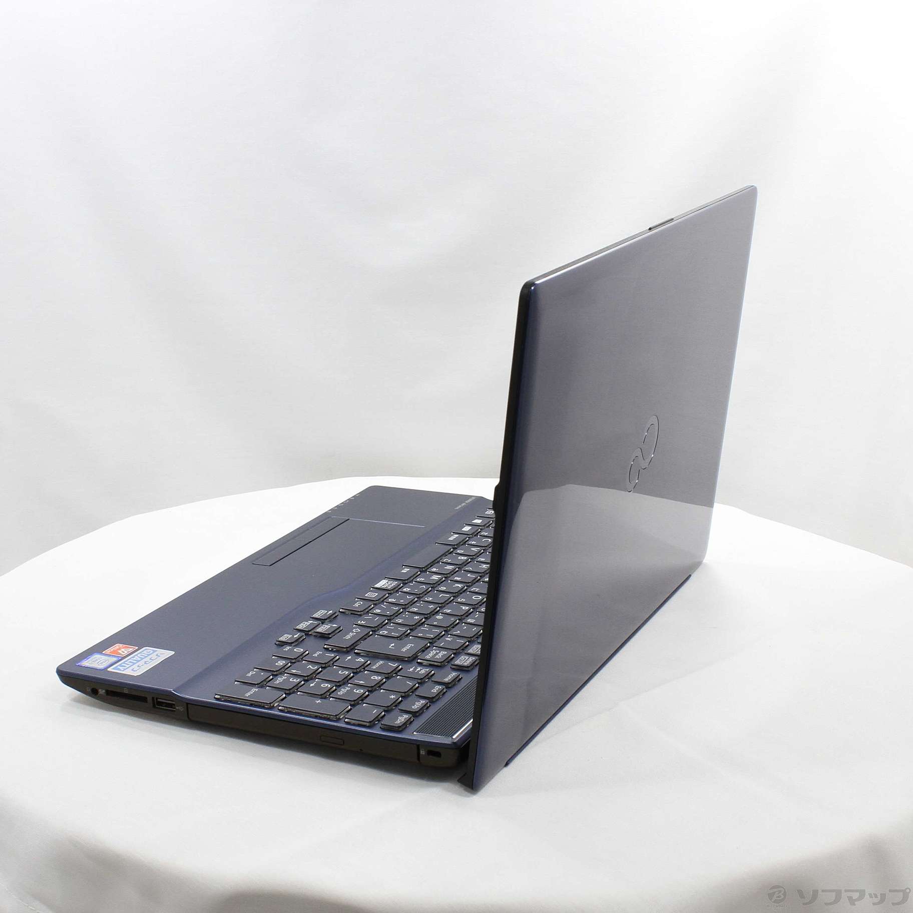 が大特価！ 中古】LIFEBOOK AH58／D3 FMVA58D3LN メタリックブルー Windowsノート本体