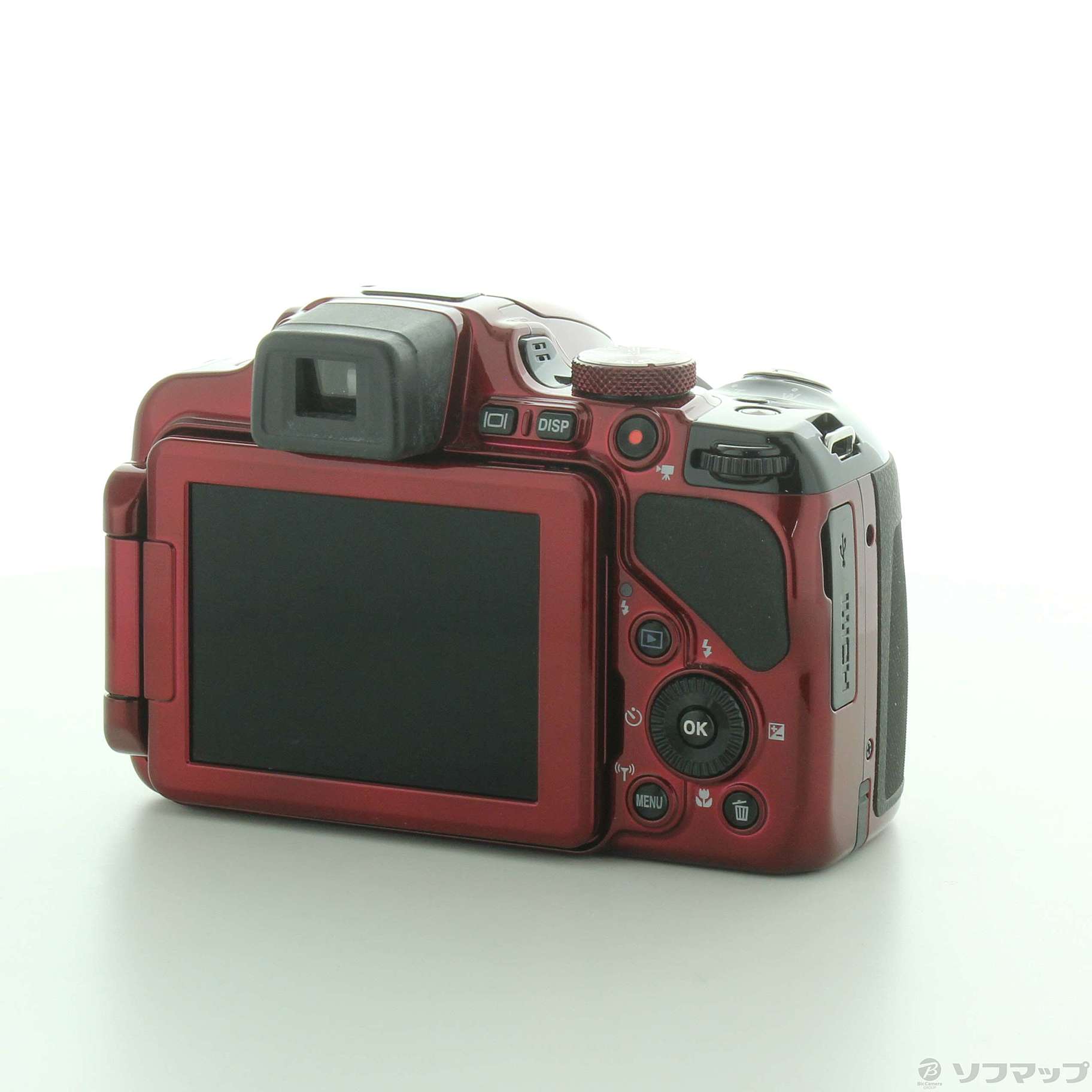 中古】COOLPIX P600 RD レッド (1605万画素/60倍/SDXC 中古】COOLPIX P600 RD レッド (1605万画素/60倍/SDXC
