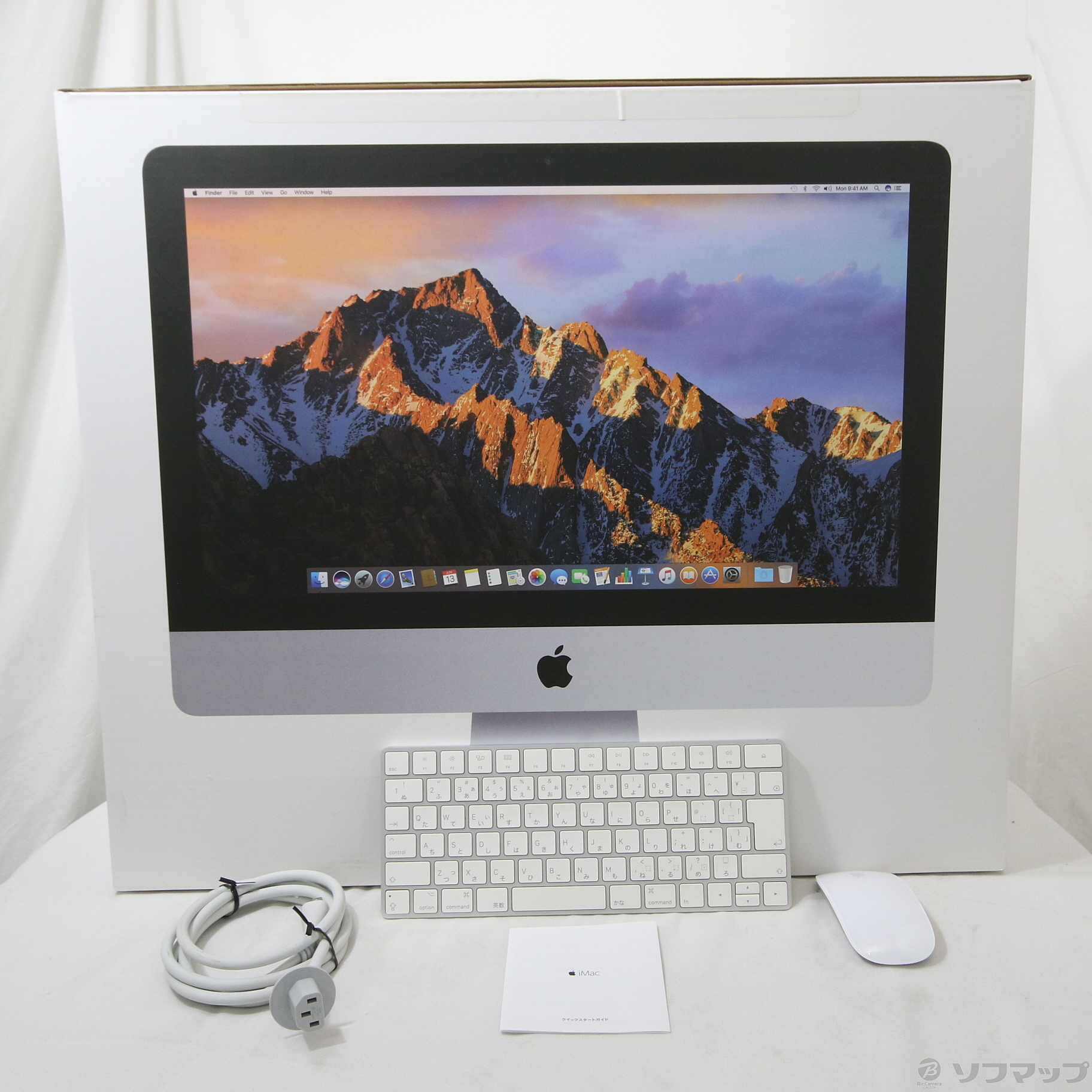 中古】iMac 21.5-inch Mid-2017 MMQA2J／A Core_i5 2.3GHz 8GB