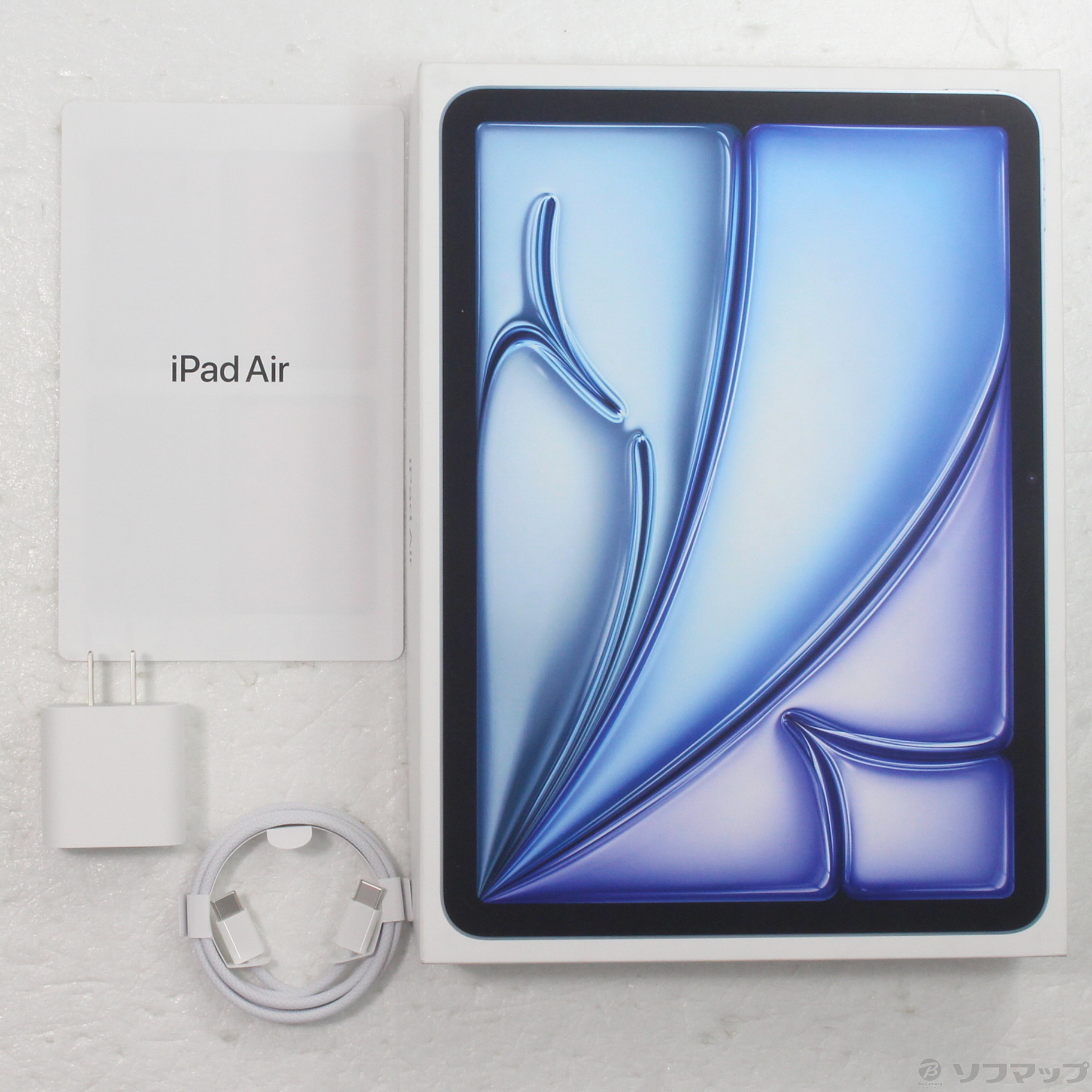中古】iPad Air 11インチ 第6世代 128GB ブルー MUWD3J／A Wi-Fi 