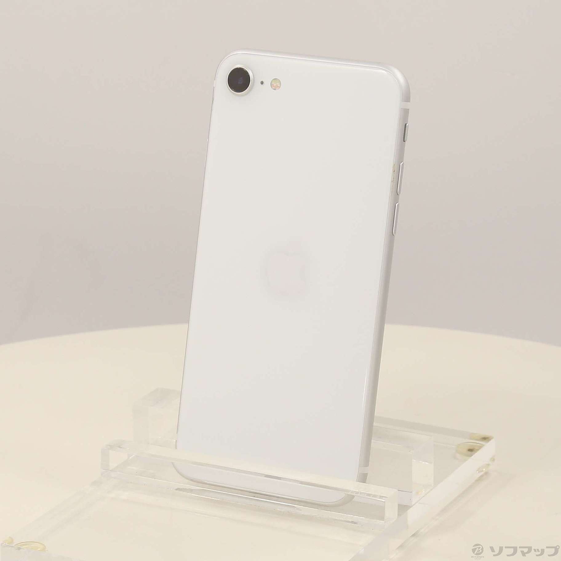 中古】iPhone SE 第2世代 128GB ホワイト MXD12J／A SIMフリー 