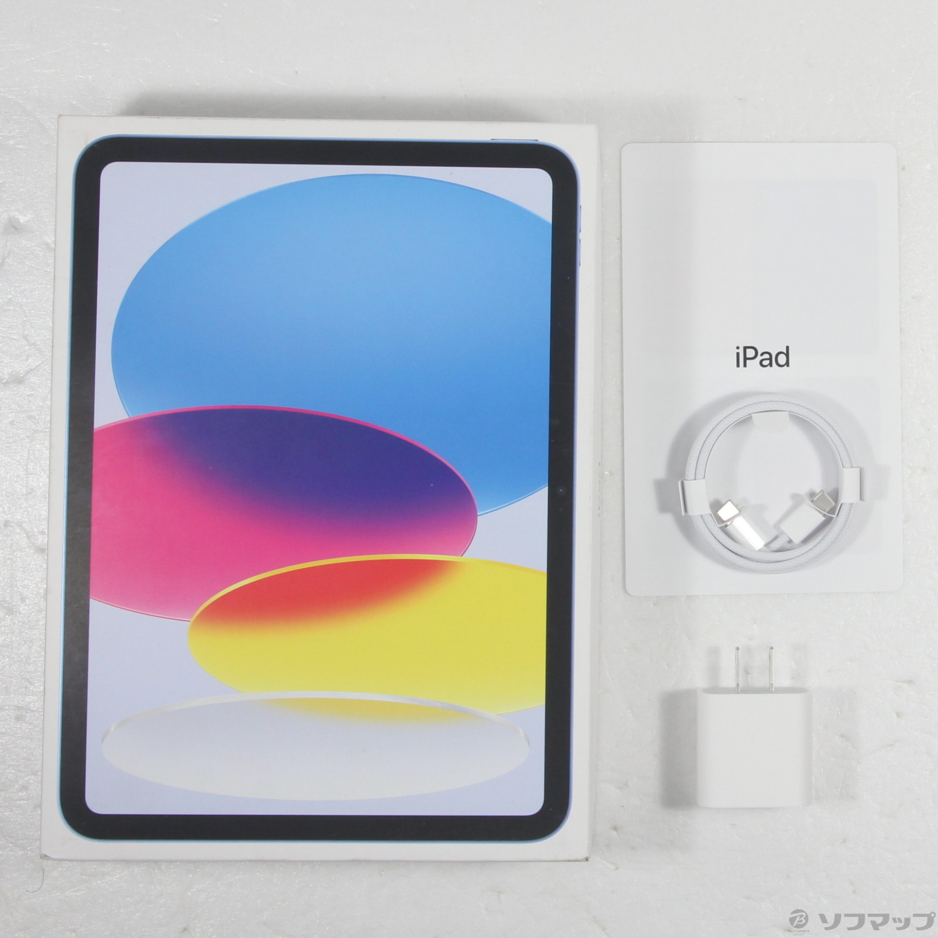 中古】iPad 第10世代 64GB ブルー MPQ13J／A Wi-Fi