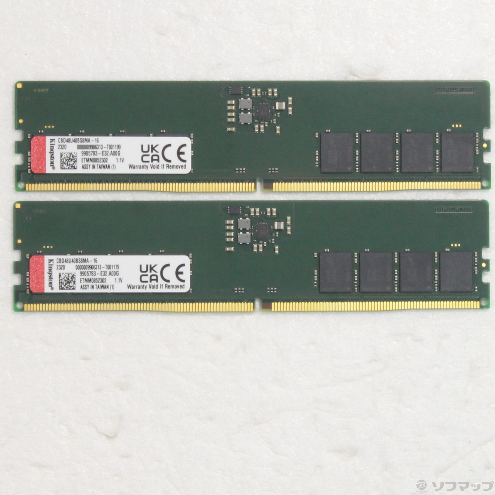 中古】288P PC5-38400 DDR5-4800 32GB 16GB×2枚組 [2133062861130 