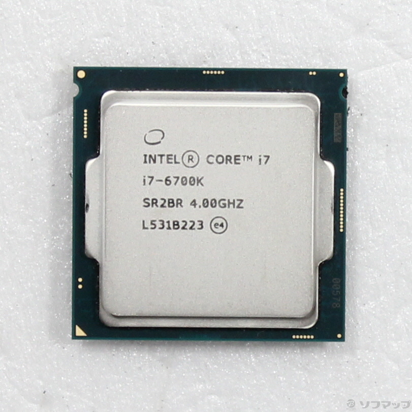 インテルIntel Core i7-6700k 4.00GHz LG1151 中古pc解体ジャンク品！