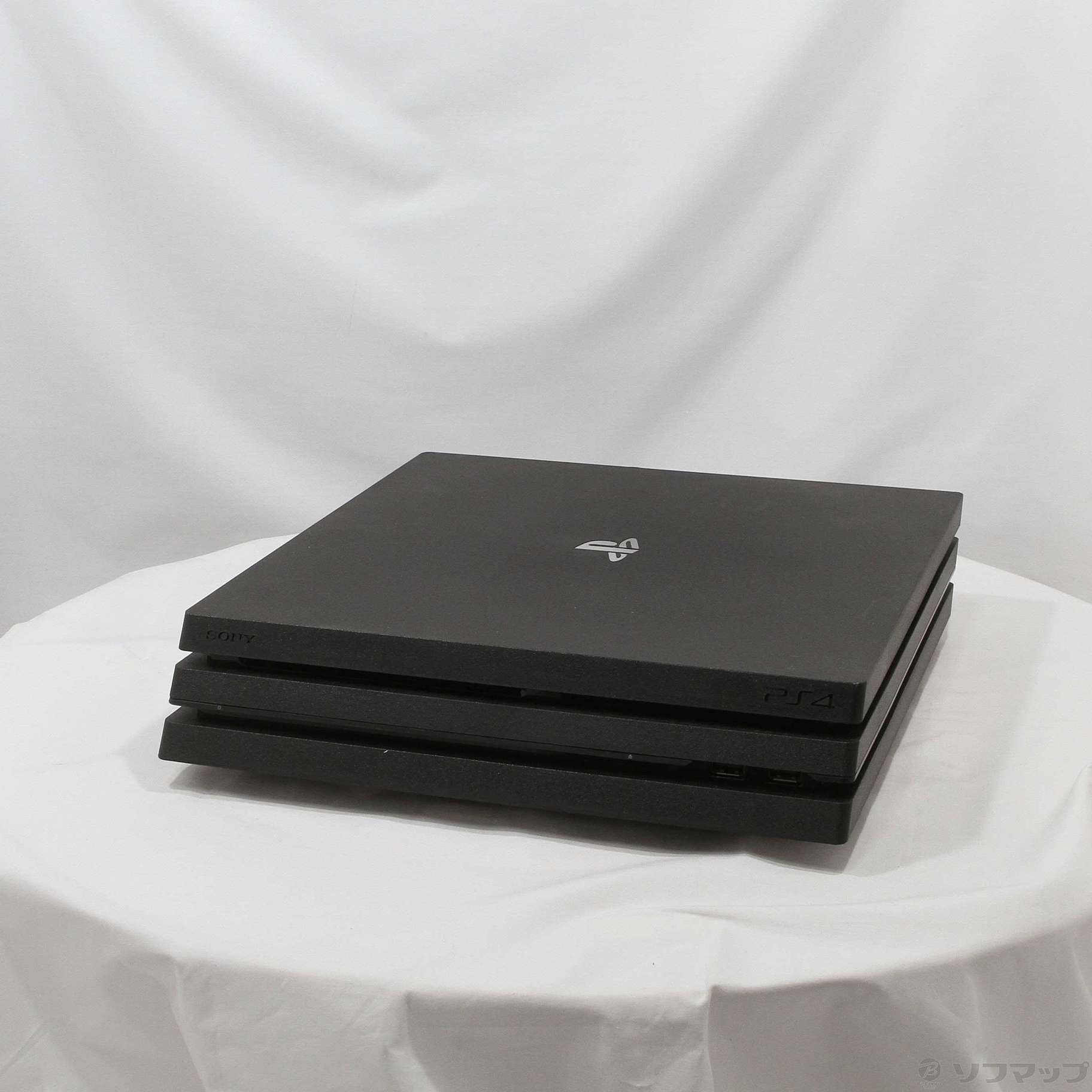 中古】PlayStation 4 Pro ジェット・ブラック 1TB CUH-7200BB01  