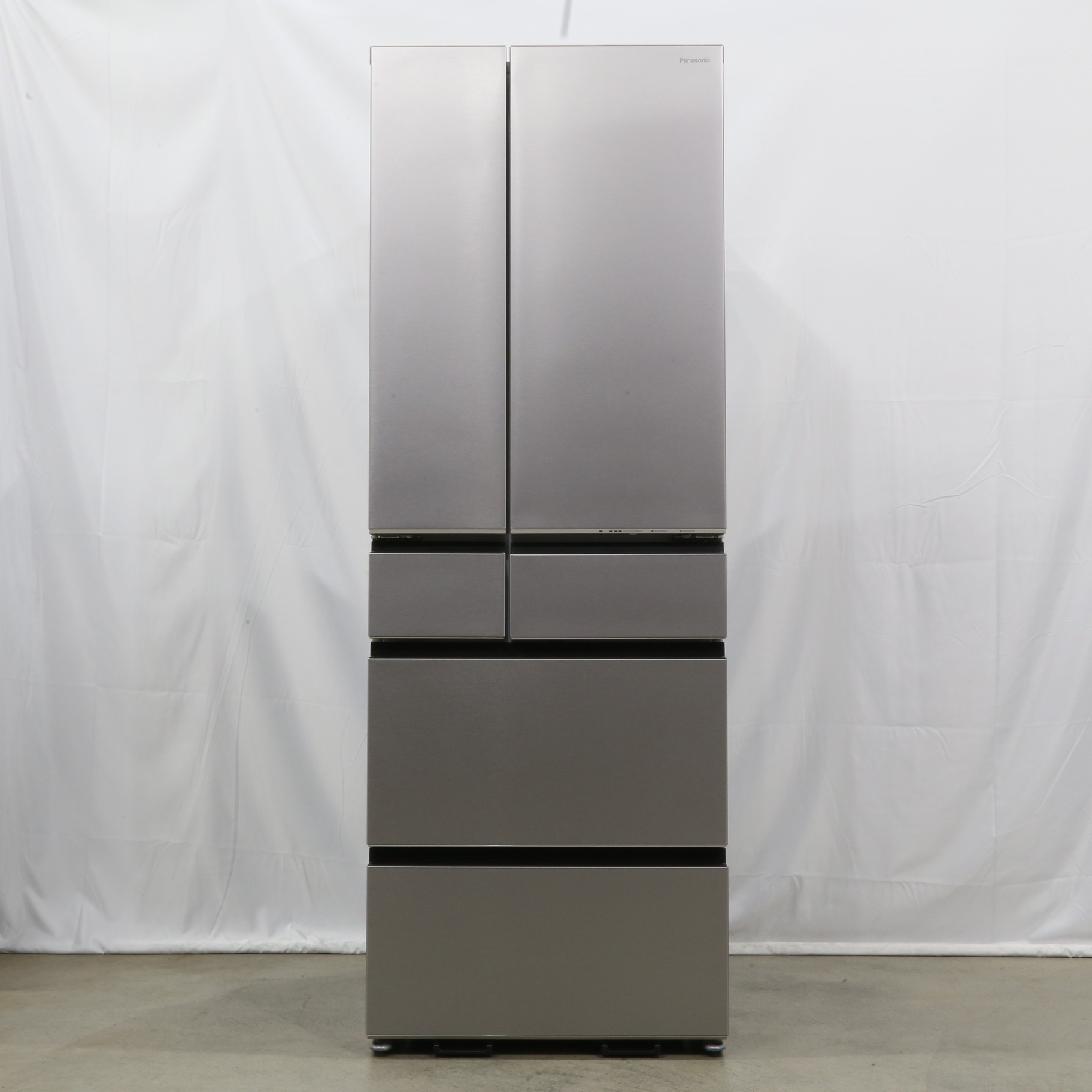 中古】〔展示品〕 冷蔵庫 HVタイプ ヘアラインシャンパン NR