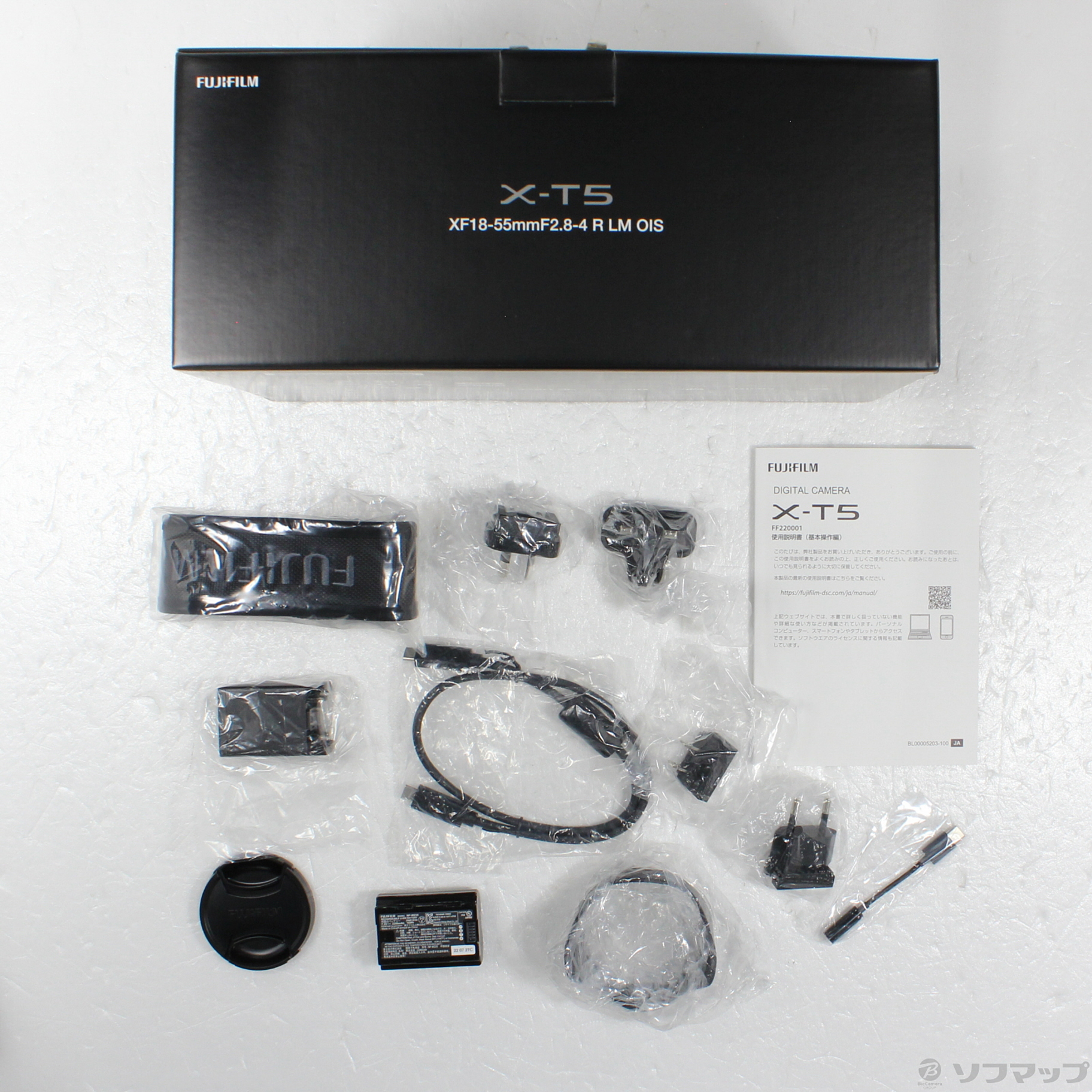 中古】FUJIFILM X-T5 XF18-55mmレンズキット ブラック 中古】FUJIFILM X-T5 XF18-55mmレンズキット ブラック