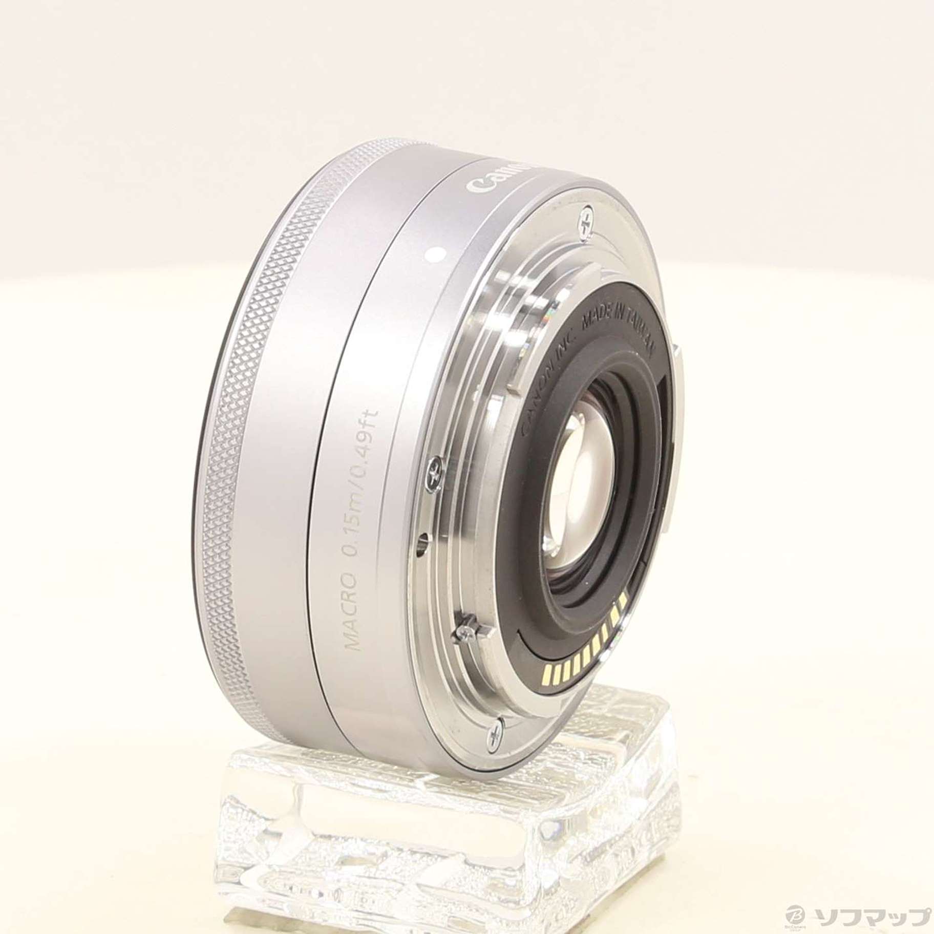 中古】EF-M 22mm F2 STM シルバー (レンズ)(CANON Mマウント