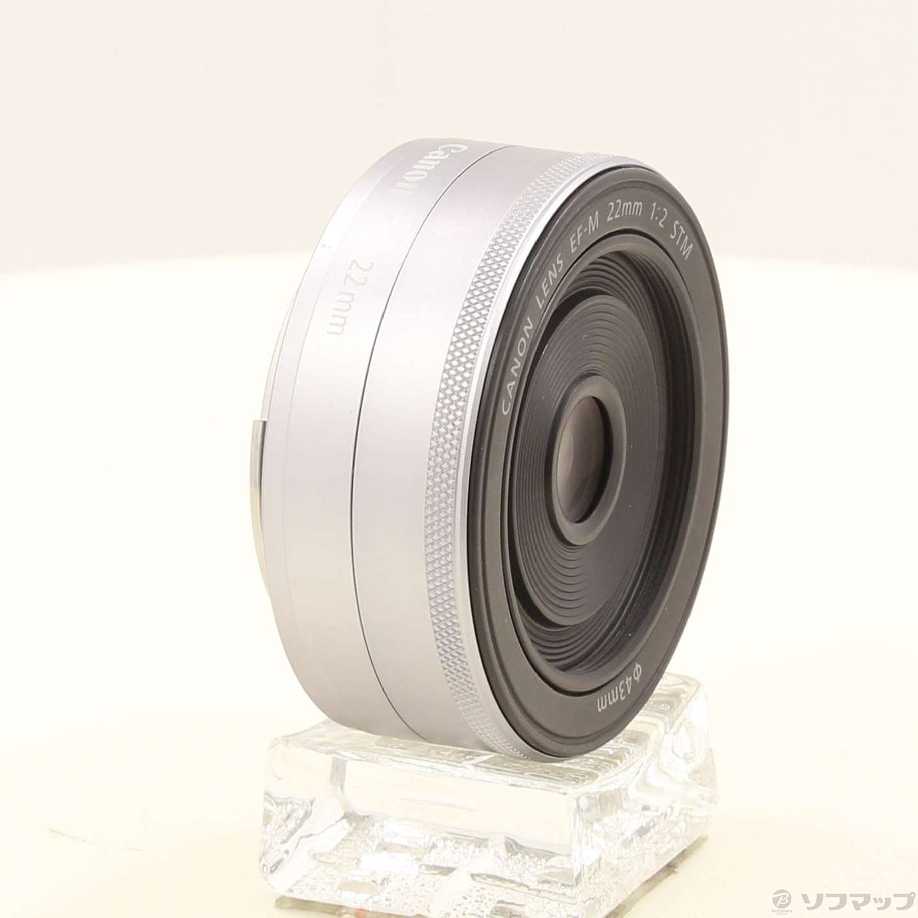 中古】EF-M 22mm F2 STM シルバー (レンズ)(CANON Mマウント