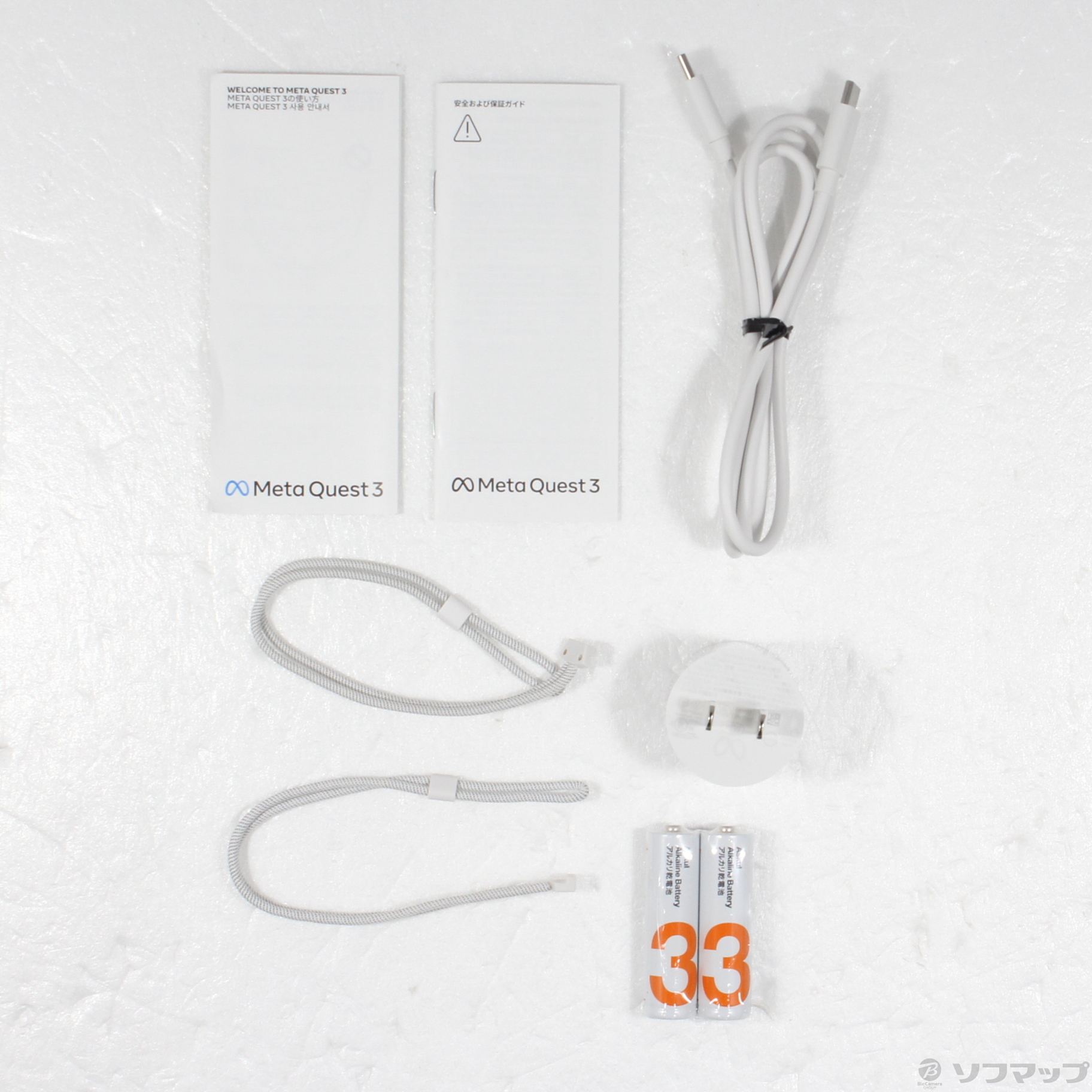 中古品〕 Meta Quest 3 128GB ムーンストーンホワイト 899-00591-01  