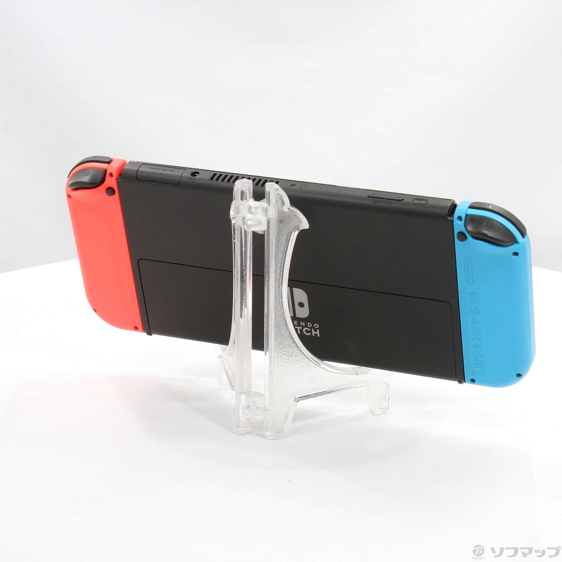 中古】Nintendo Switch 有機ELモデル Joy-Con(L) ネオンブルー／(R