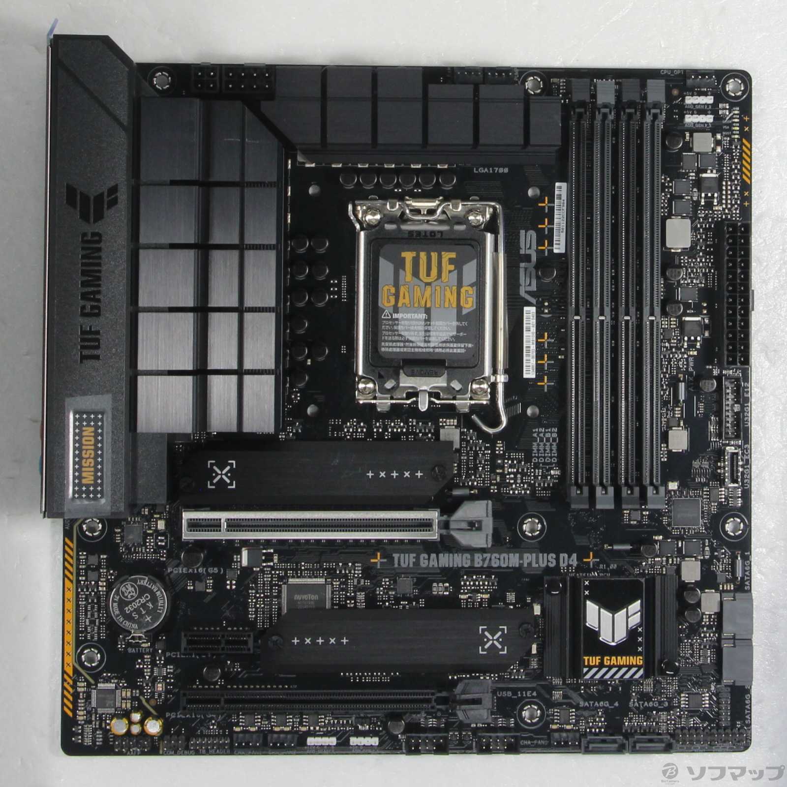 中古】〔展示品〕 TUF GAMING B760M-PLUS D4 [2133063002976] - リコレ