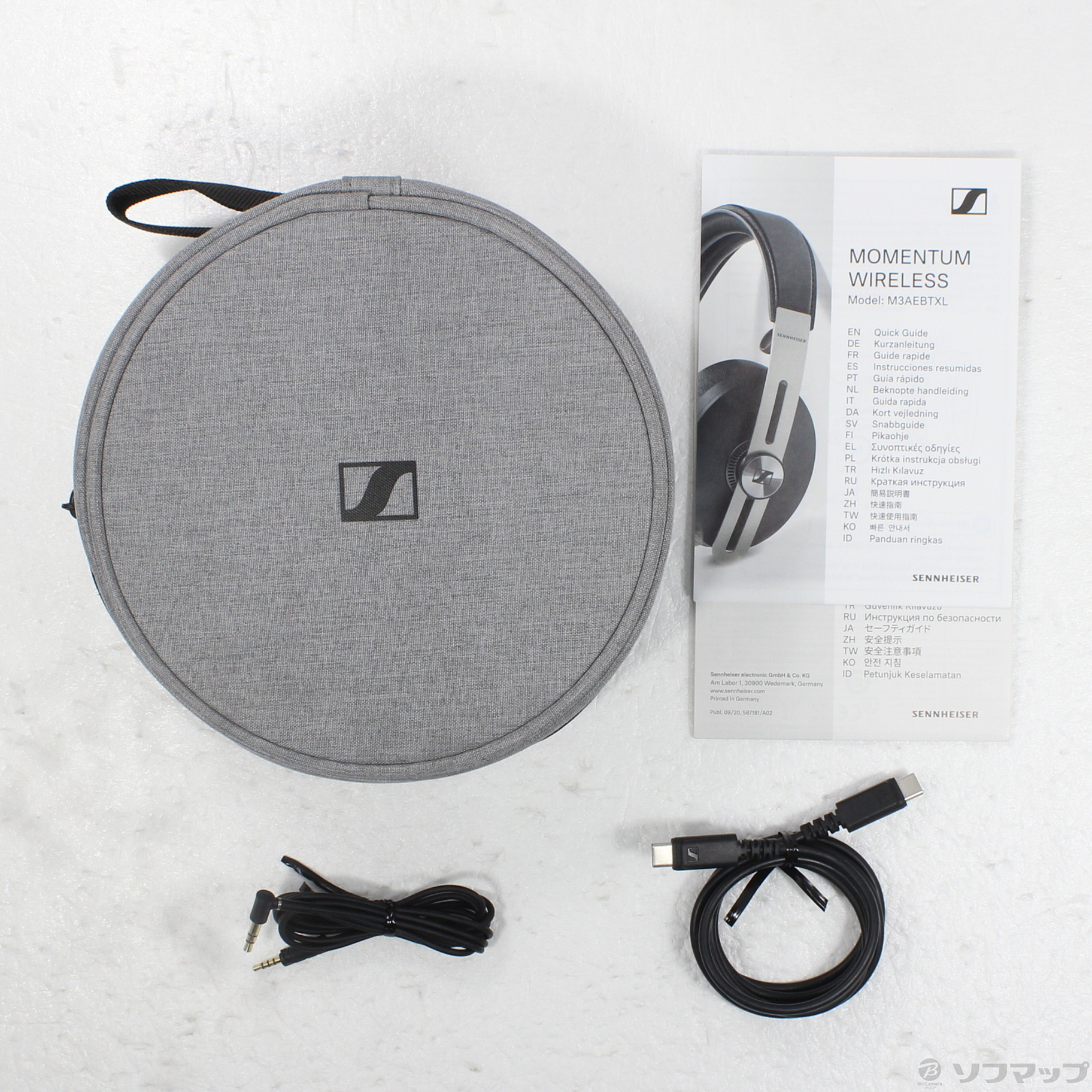 中古】MOMENTUM Wireless ブラック M3AEBTXL-BLACK [2133063005083