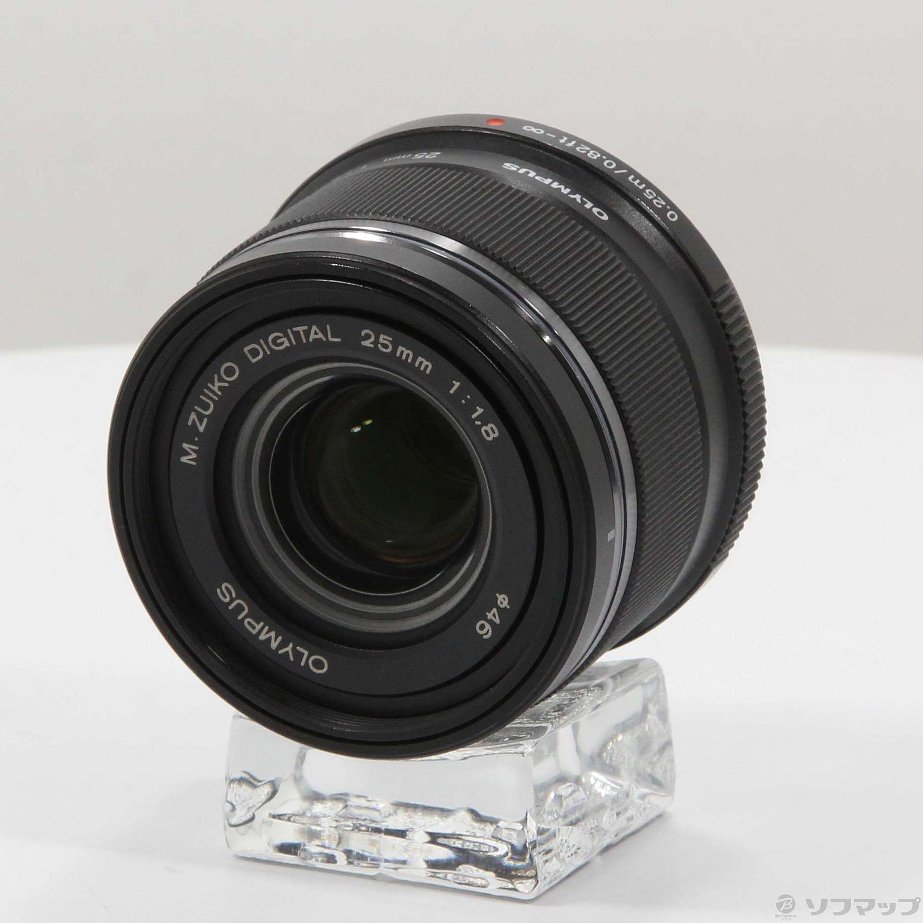 【中古】〔展示品〕 M.ZUIKO DIGITAL 25mm F1.8 (ブラック) (μ4／3) [2133063023735] - リコレ ...