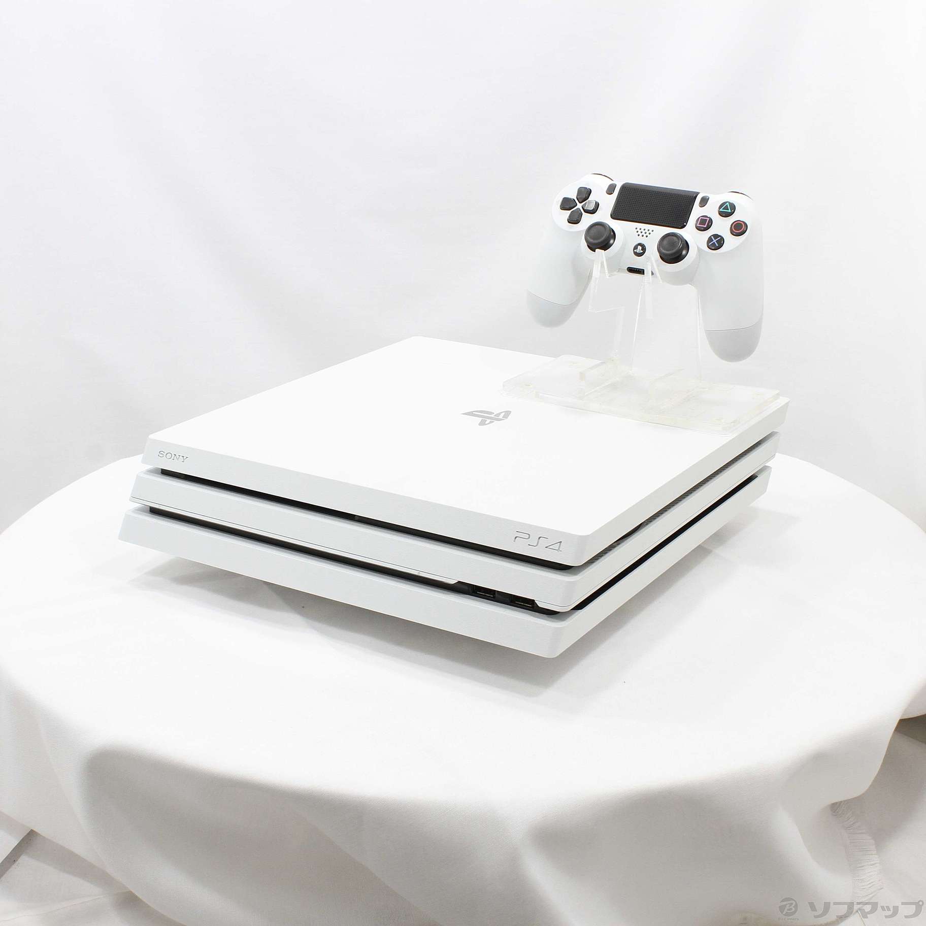 中古】PlayStation 4 Pro グレイシャー・ホワイト CUH-71001TB 