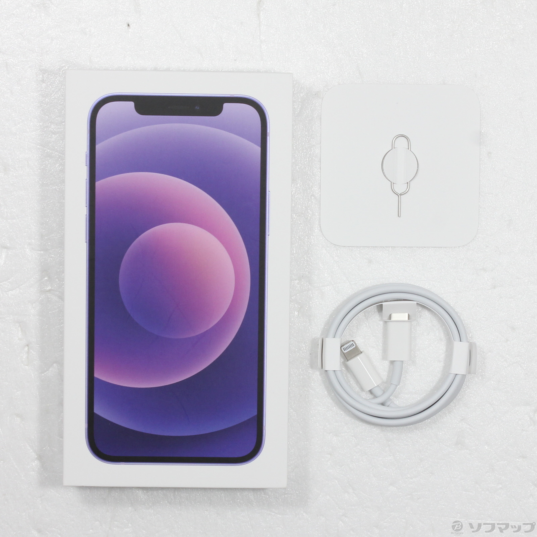 中古】iPhone12 64GB パープル MJNH3J/A SIMフリー 中古】iPhone12 64GB パープル MJNH3J/A SIMフリー