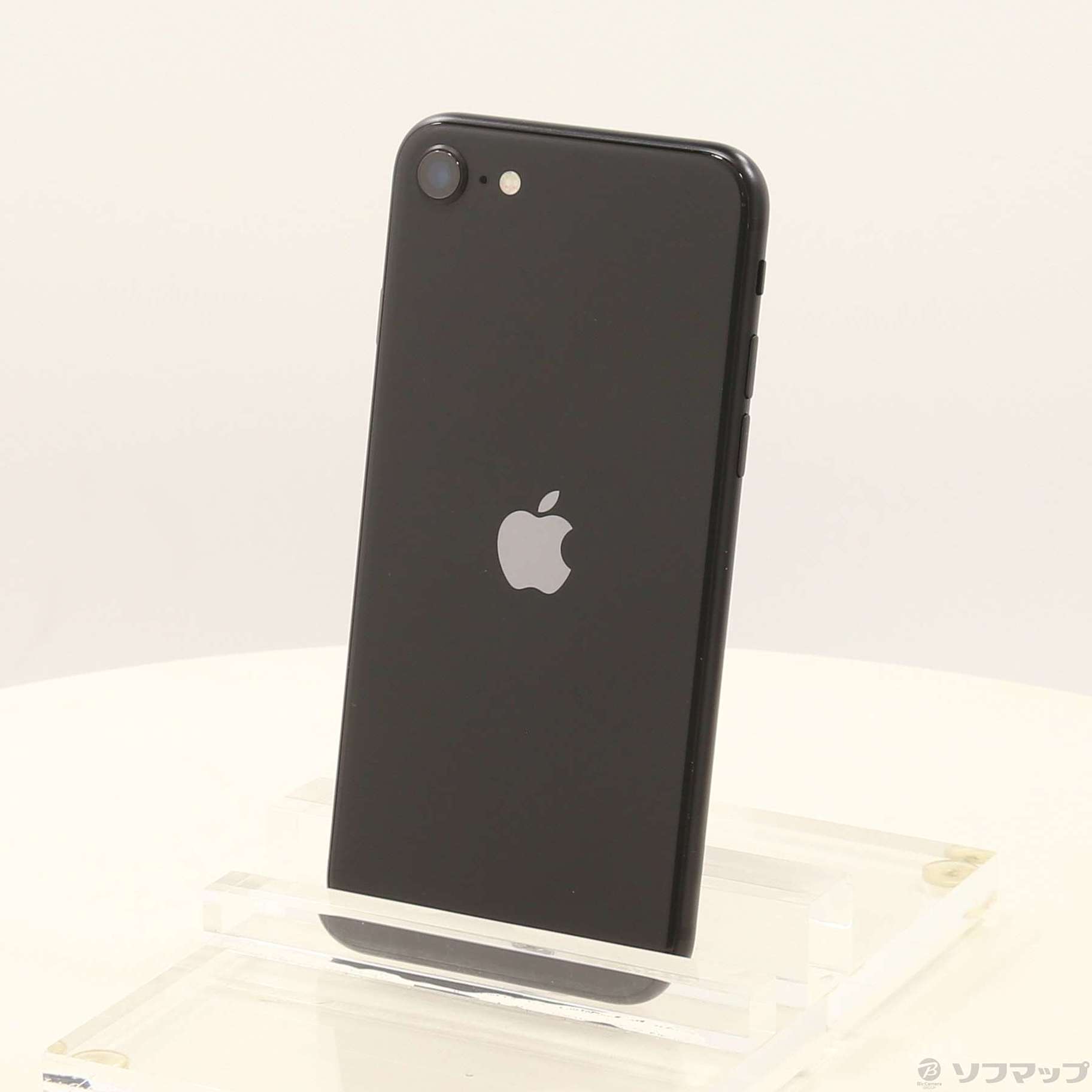 中古】iPhone SE 第2世代 128GB ブラック MXD02J／A SIMフリー  