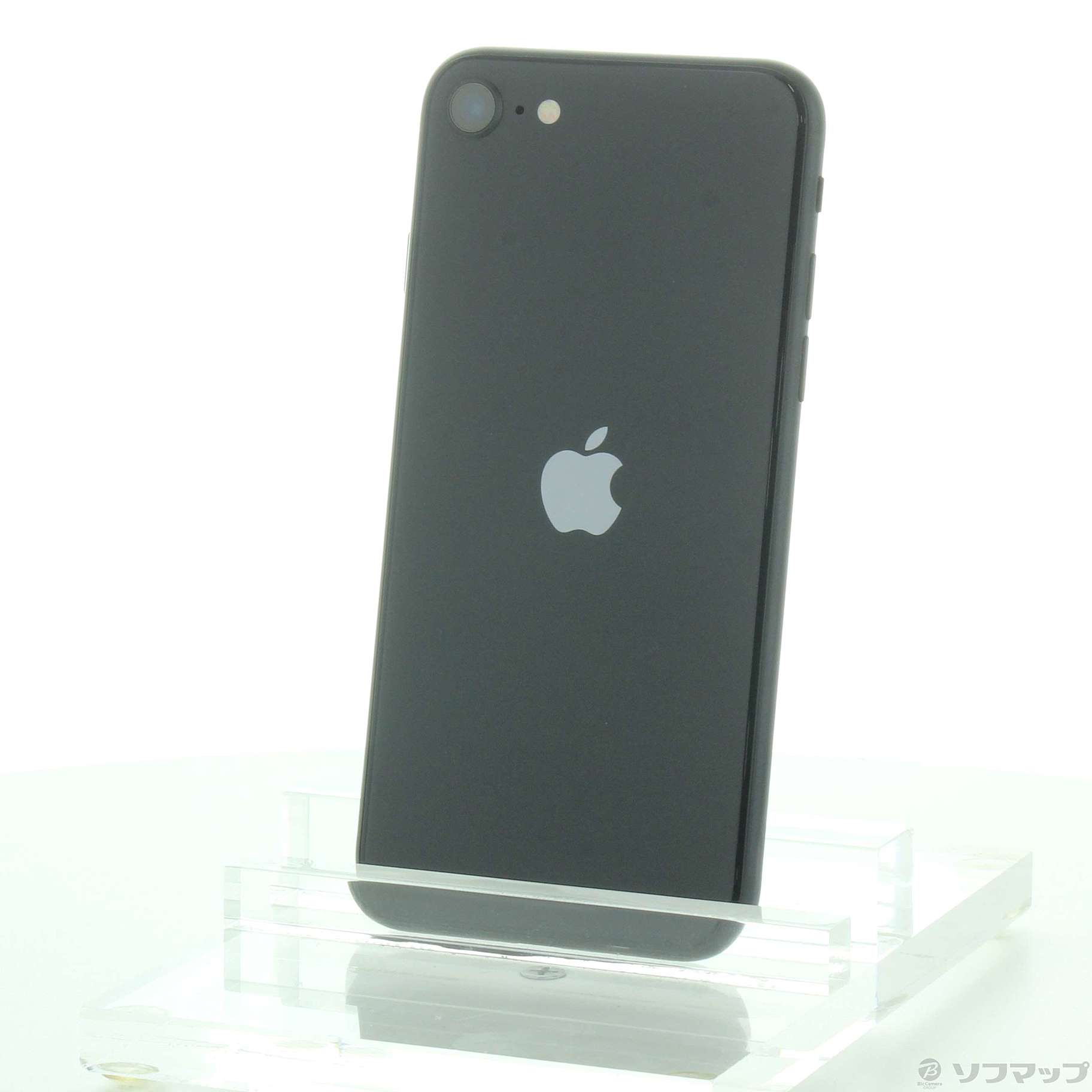 中古】iPhone SE 第3世代 128GB ミッドナイト MMYF3J／A SIMフリー  