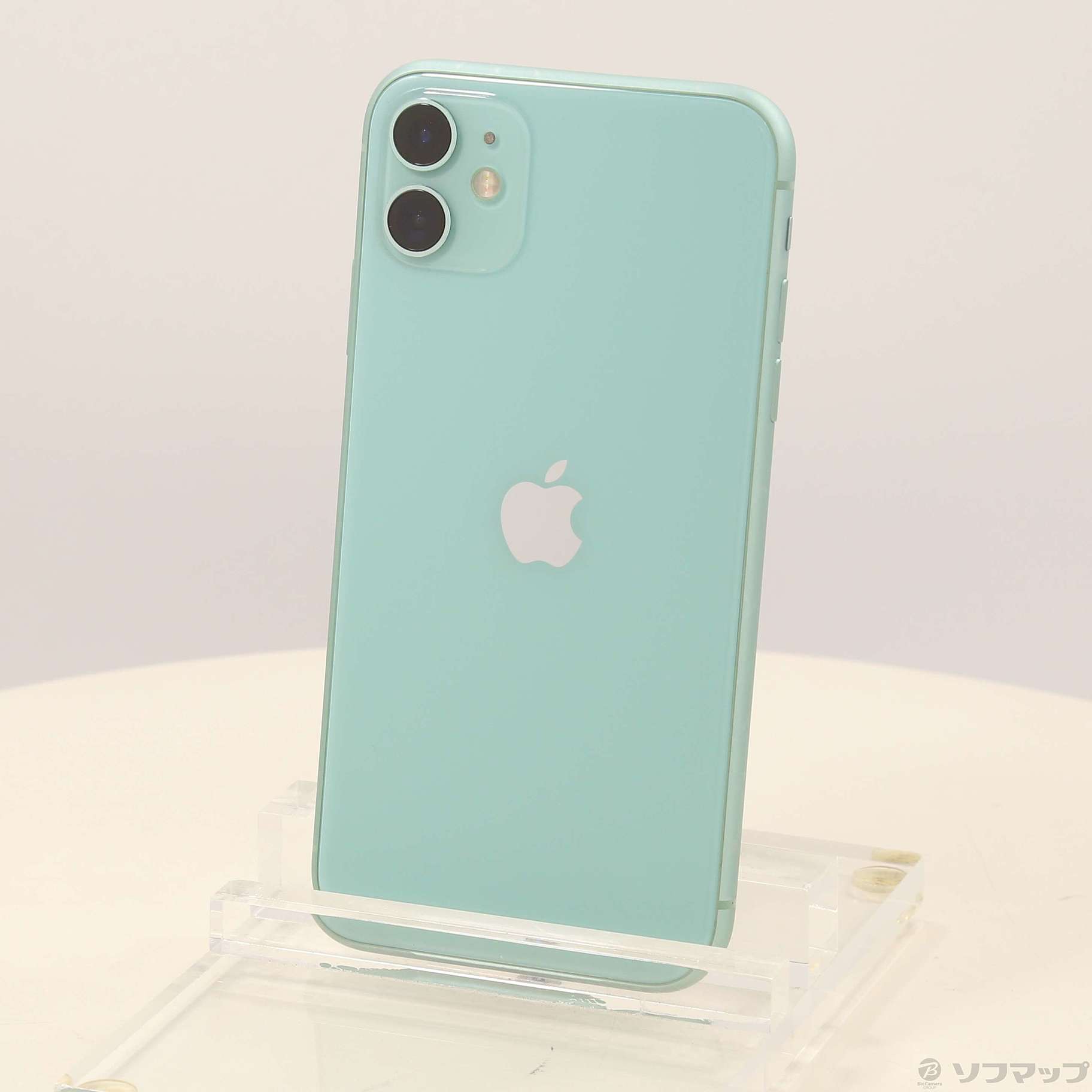 中古】iPhone11 64GB グリーン MWLY2J／A SoftBank [2133063068958