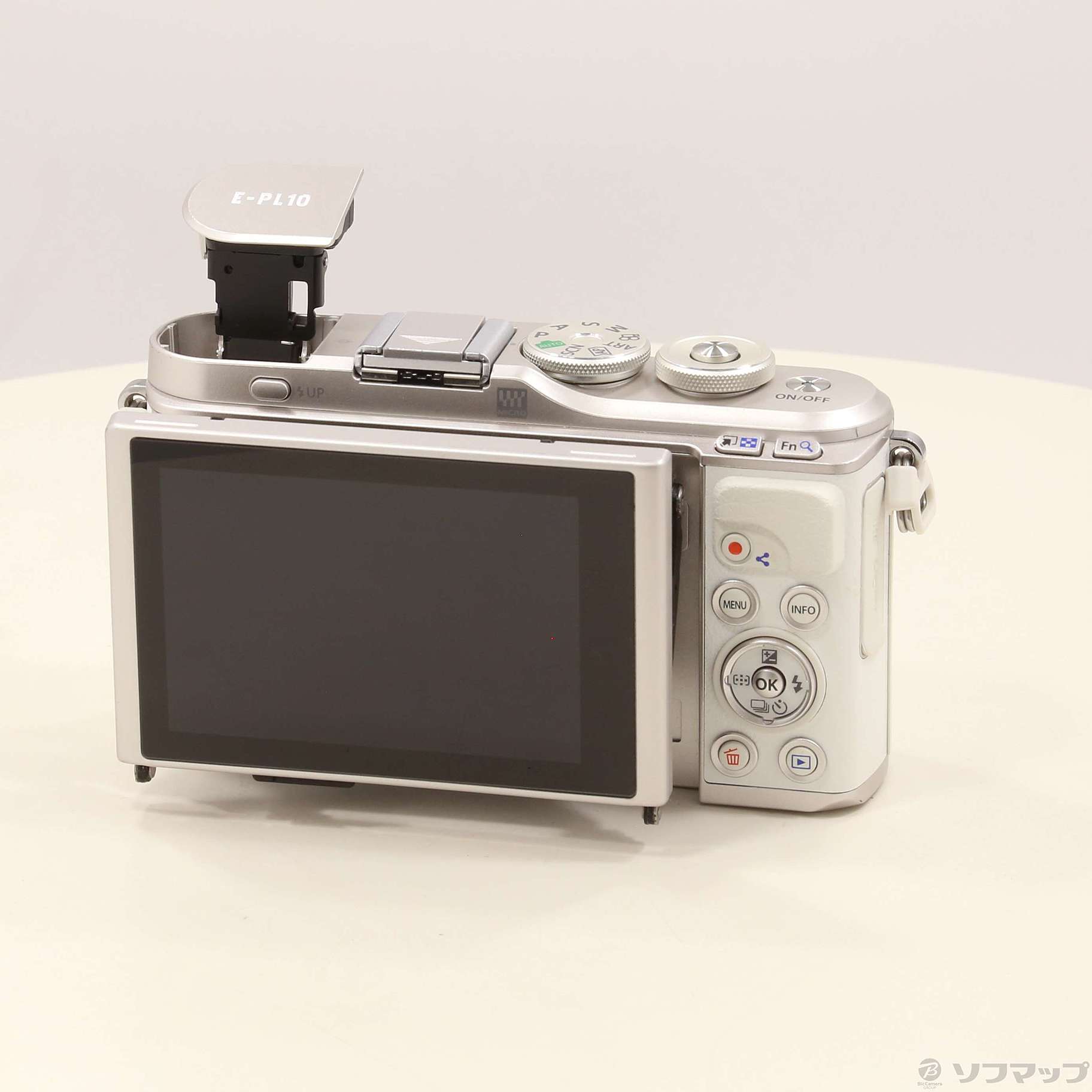 中古】セール対象品 PEN E-PL10 ボディ ホワイト [2133063088345