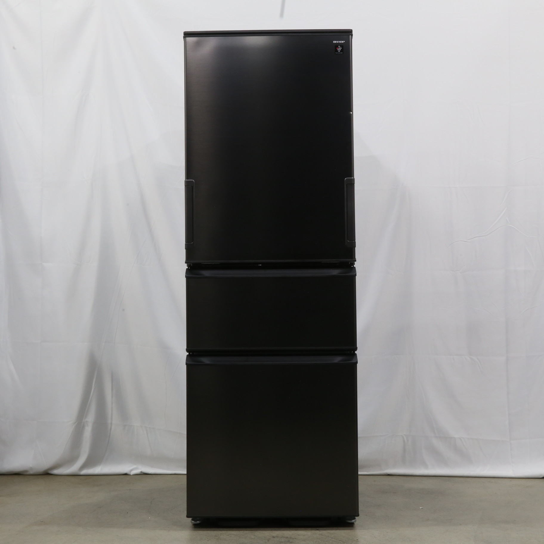 中古】〔展示品〕 冷蔵庫 アッシュグレー SJ-PW37P-H ［幅60cm