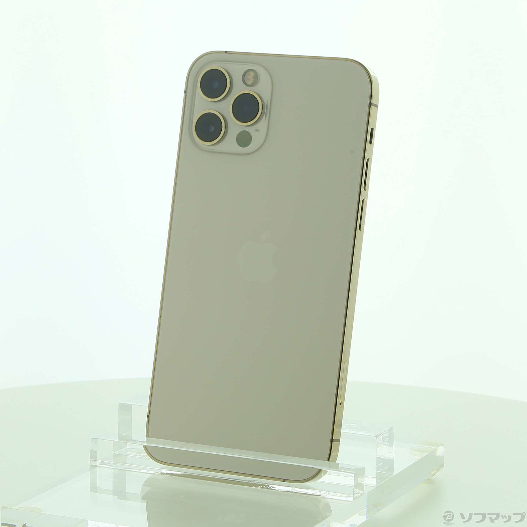中古品〕 iPhone12 Pro 128GB ゴールド MGM73J／A SoftBank｜の