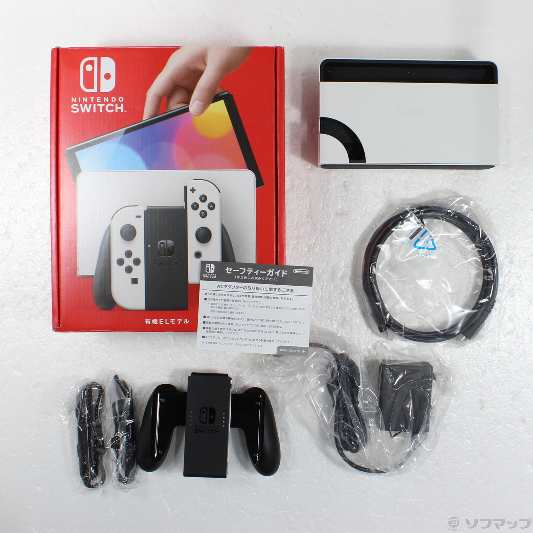 Nintendo Switch 有機ELモデル 青/赤 中古（任天堂 Switch 有機