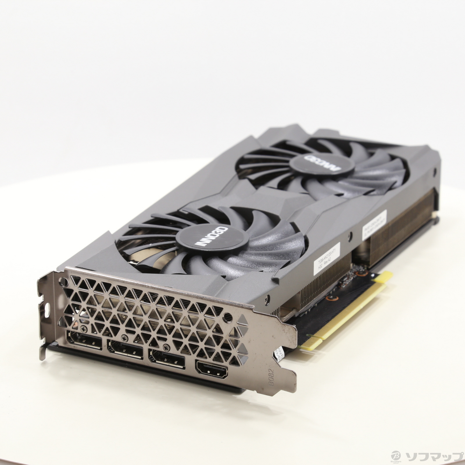 中古】INNO3D GeForce RTX 3060 Ti TWIN X2 LHR N306T2-08D6-119032DH