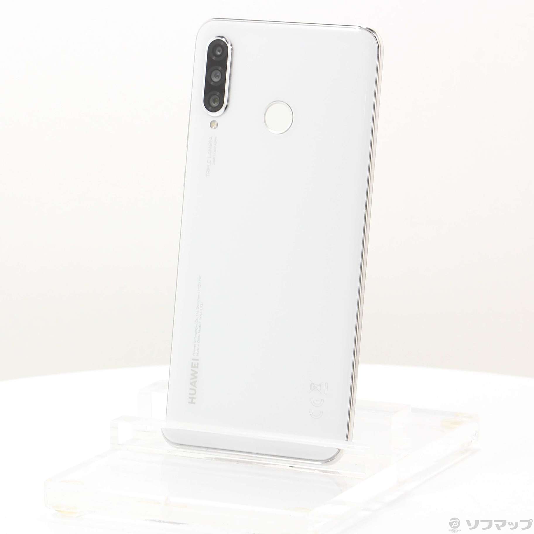 在庫処分セール 言い換え lite P30 中古】HUAWEI 64GB SIMフリー MAR-LX2J パールホワイト スマートフォン本体
