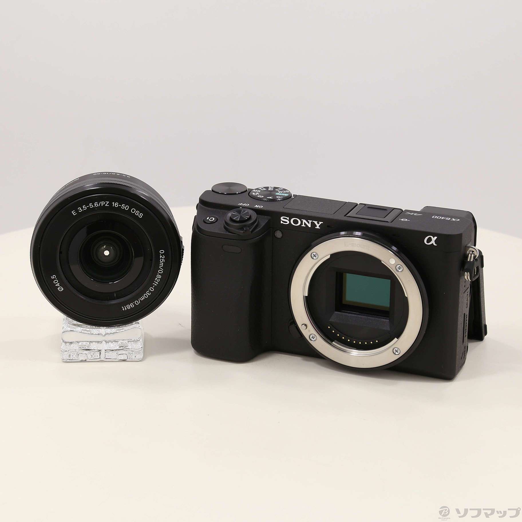 中古】α6400 ILCE-6400L パワーズームレンズキット ブラック 中古】α6400 ILCE-6400L パワーズームレンズキット ブラック