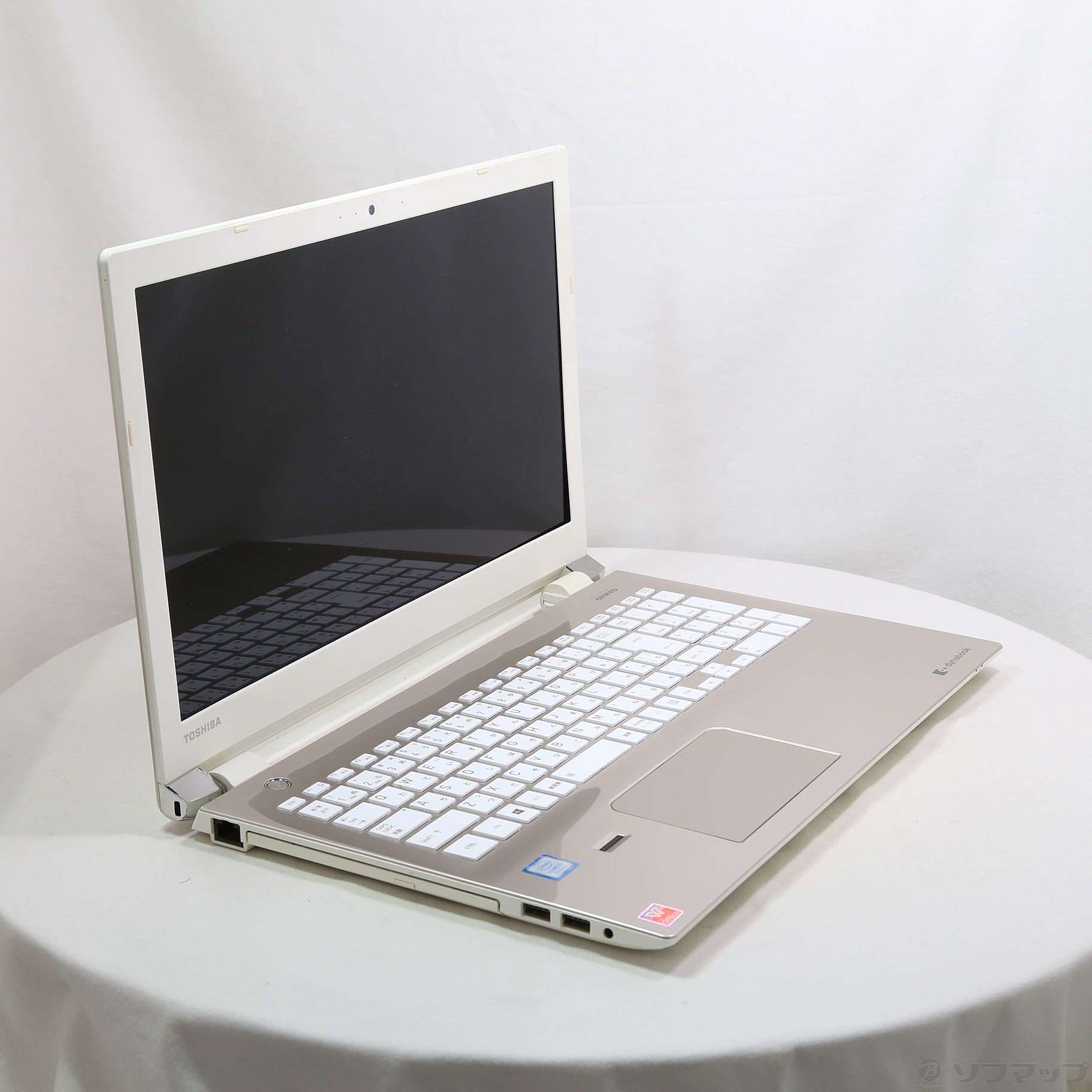 東芝 dynabook EX/65CG PTEX-65CBJG 中古】dynabook EX／65CG PTEX-65CBJG サテンゴールド 〔Windows