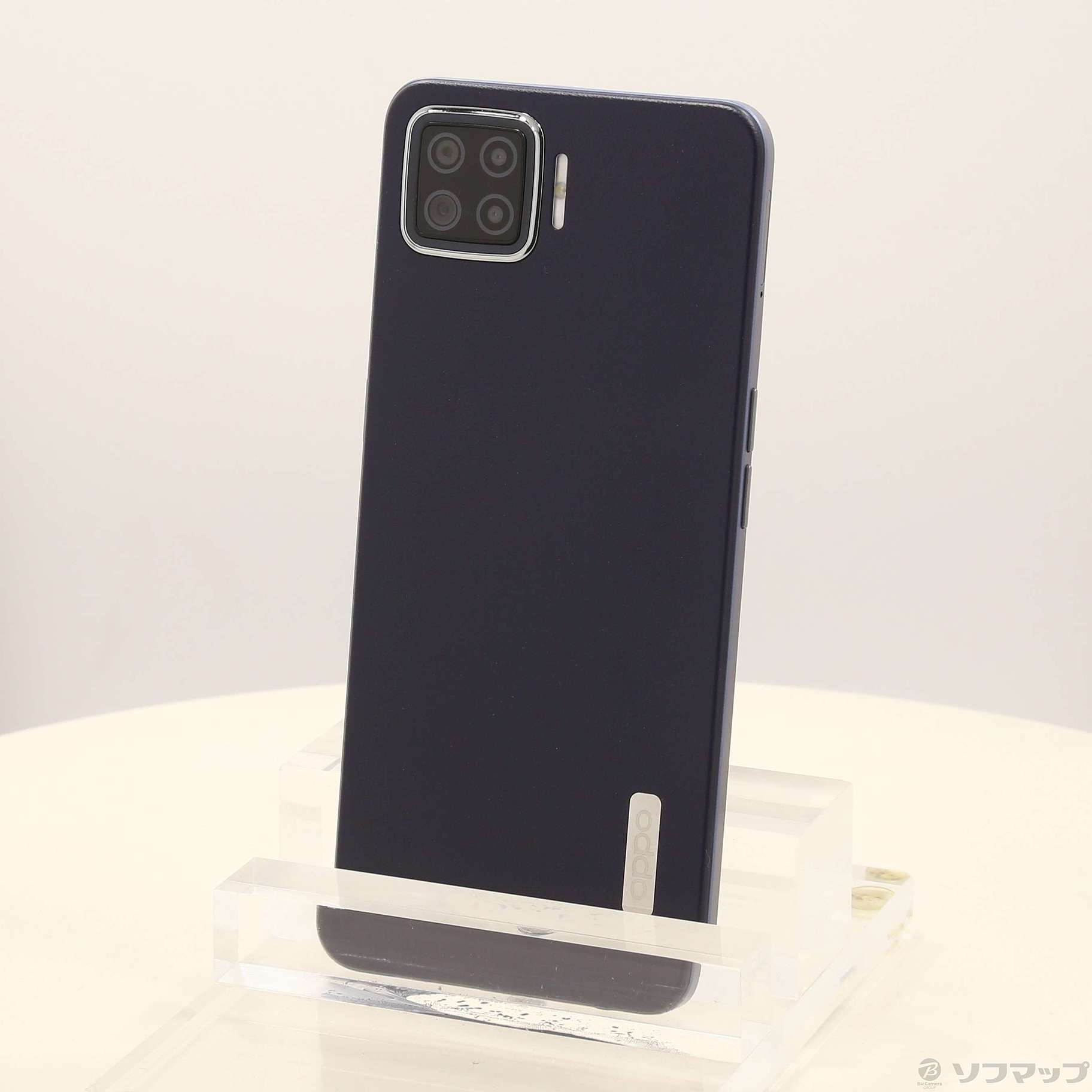 中古極上品OPPO A73 楽天モバイル版 ネービーブルー SIMフリー OPPO