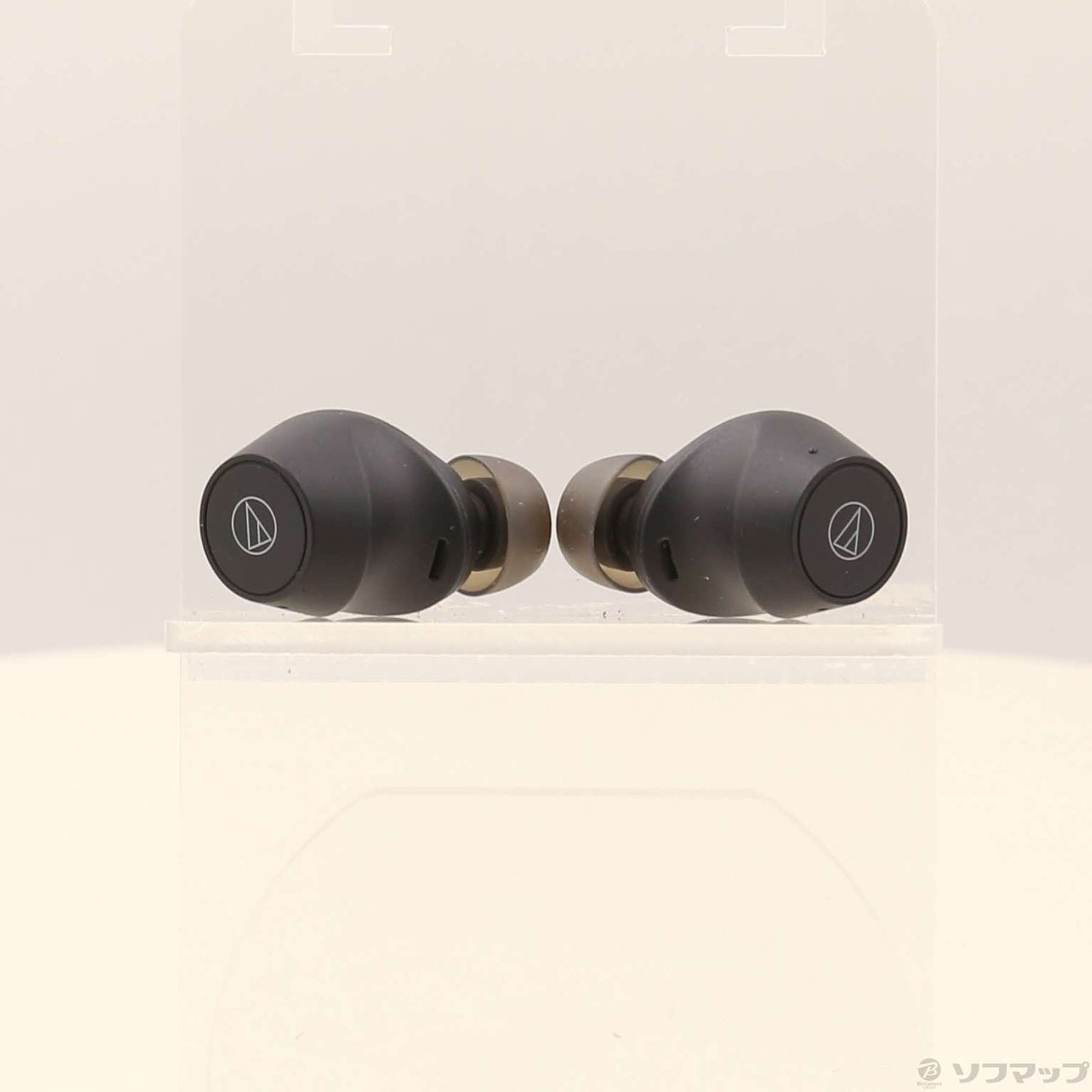 中古】ATH-CKS30TW+ BK マットブラック [2133063201379