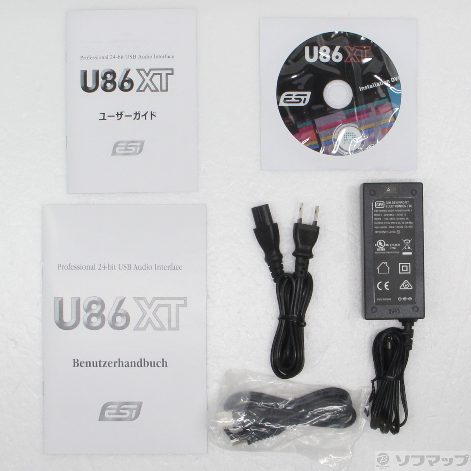 【中古】USBオーディオインターフェース U86 XT [2133063203359] - リコレ！|ビックカメラグループ ソフマップの中古通販サイト