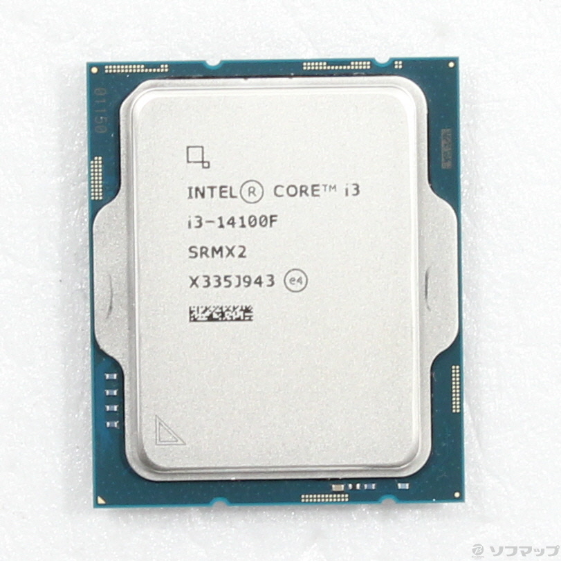 中古】Core i3 14100F 〔3.5GHz／LGA 1700〕 [2133063224163] - リコレ