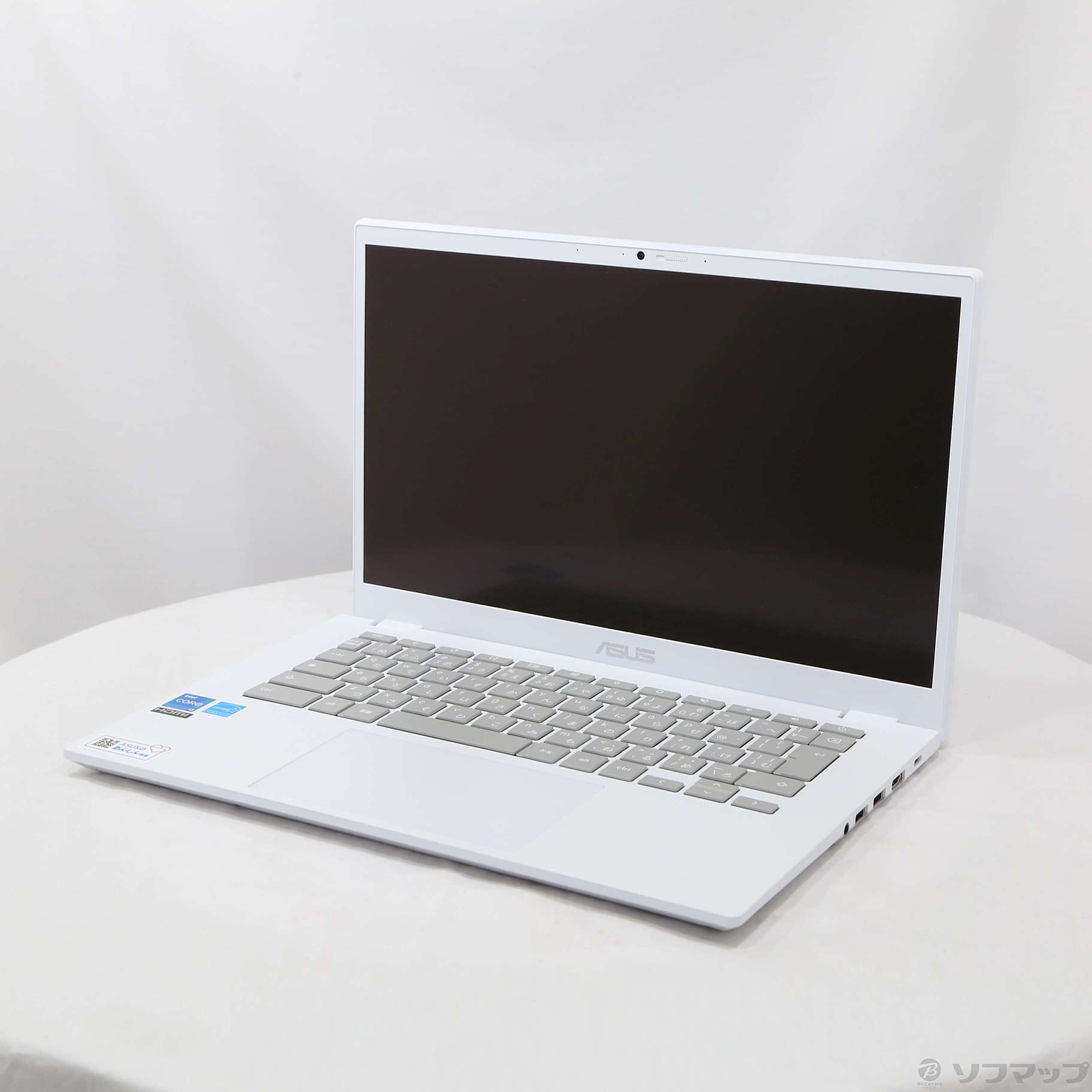 新古品 超美品ASUS chromebook plus CX3402CBA ASUS Chromebook Plus CX34(CX3402) CX3402CBA-MW0151 [パールホワイト