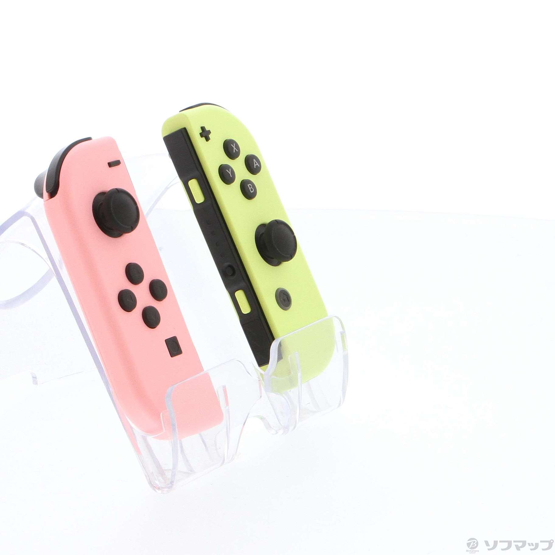 中古】【任天堂純正品】Joy-Con(L) パステルピンク/(R) パステル