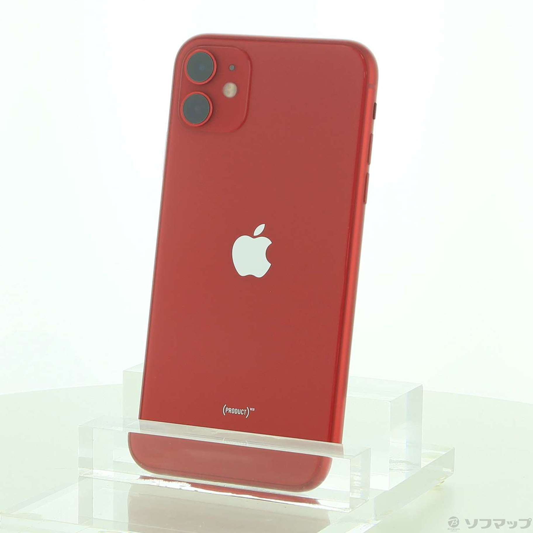 中古】iPhone11 128GB プロダクトレッド MWM32J／A SoftBank 