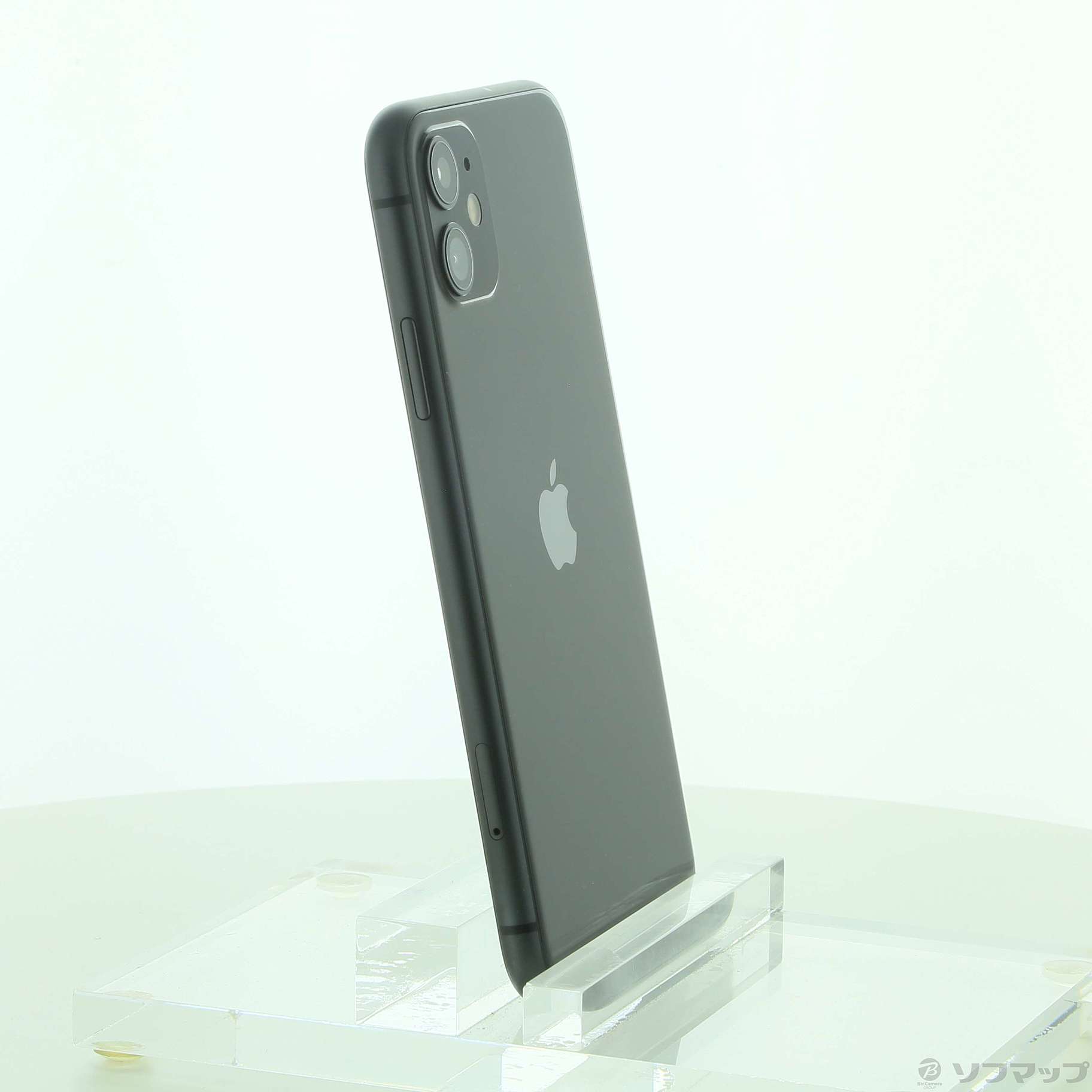 中古】iPhone11 64GB ブラック MWLT2J／A SoftBank [2133063256676