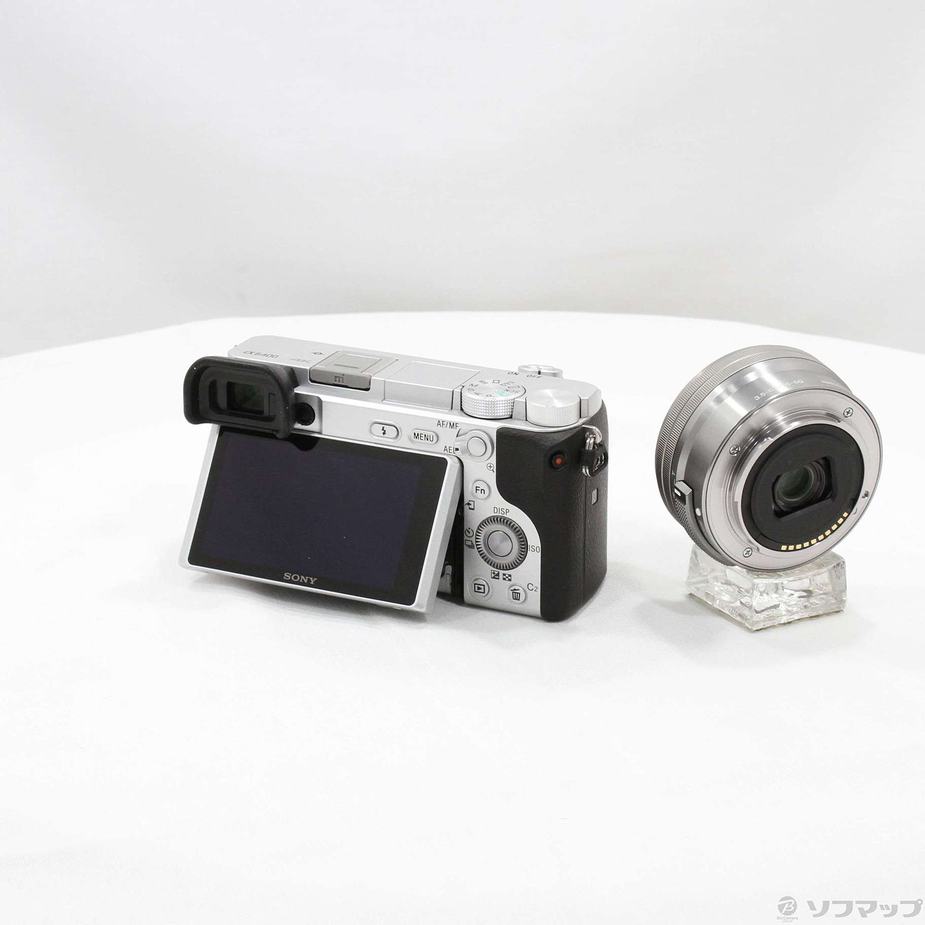 SONY α6400 パワーズームレンズキット シルバー（ILCE-6400L S）