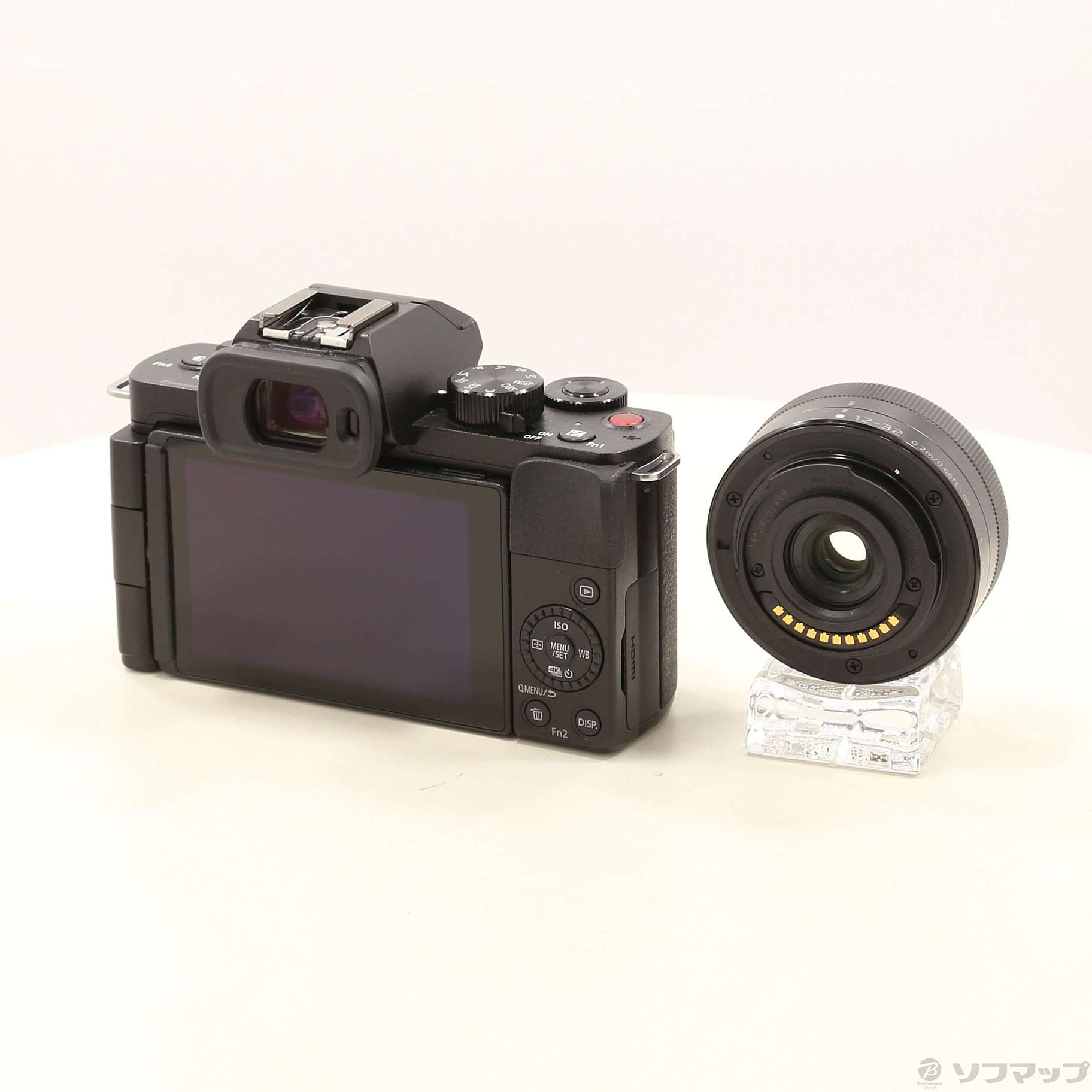 中古品〕 LUMIX G100 標準ズームレンズキット ブラック DC-G100K 中古品〕 LUMIX G100 標準ズームレンズキット ブラック DC-G100K