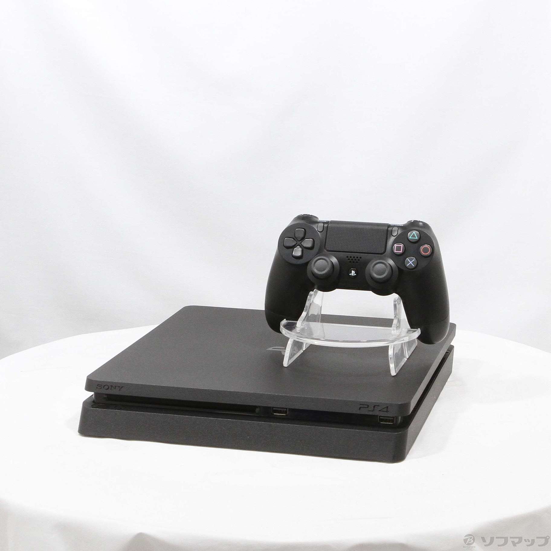 中古】PlayStation 4 ジェット・ブラック 500GB CUH-2200AB01