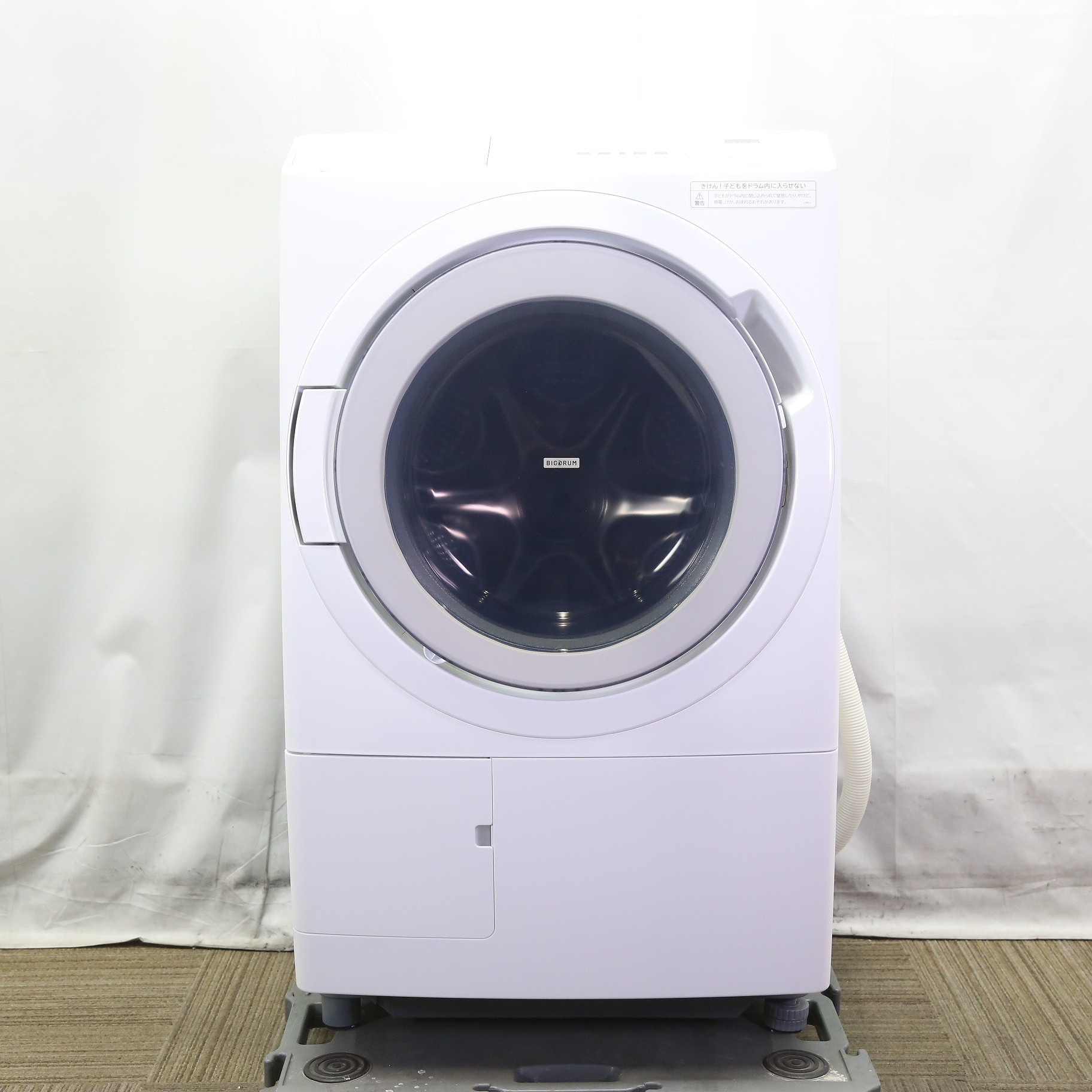 中古】〔中古品〕 ドラム式洗濯機 ビッグドラム ホワイト BD-SW120KL-W