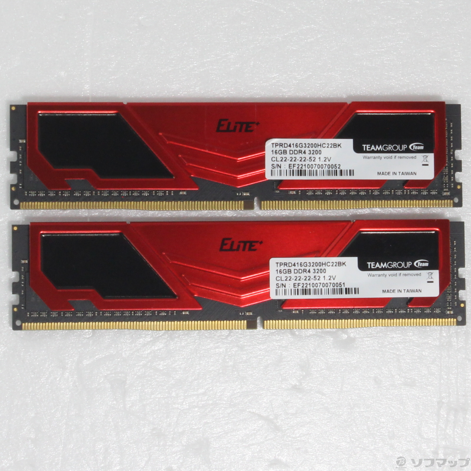 中古】288P DDR4 PC4-25600 DDR4-3200 32GB 16GB×2枚組 [2133063306265 