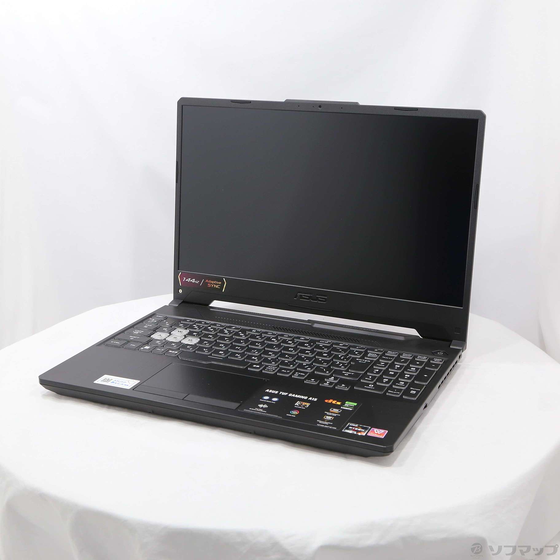 中古】〔展示品〕 TUF Gaming A15 FA506NCR-R7R3050T グラファイト 