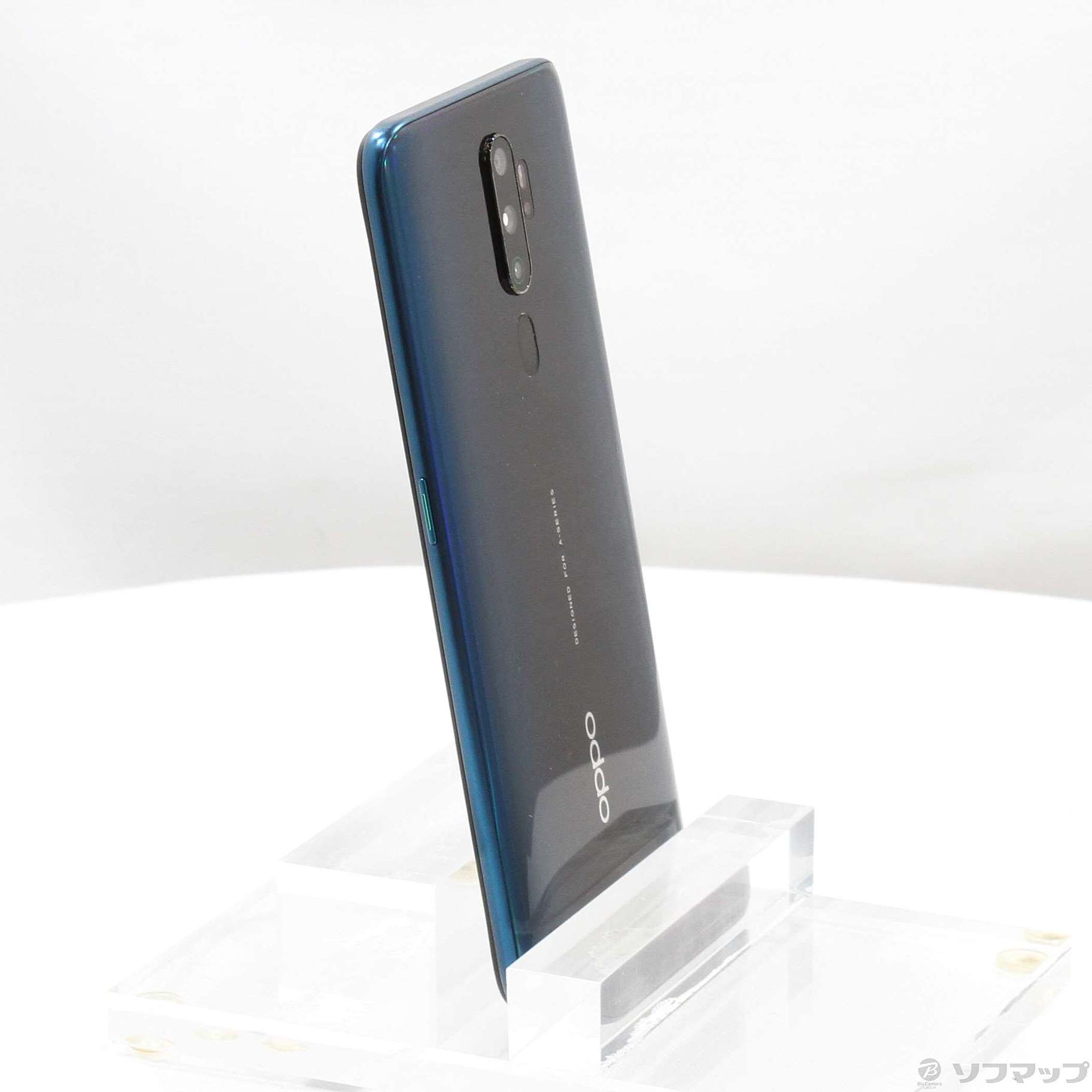中古品〕 OPPO A5 2020 64GB グリーン OPU32SGU UQ mobile SIM